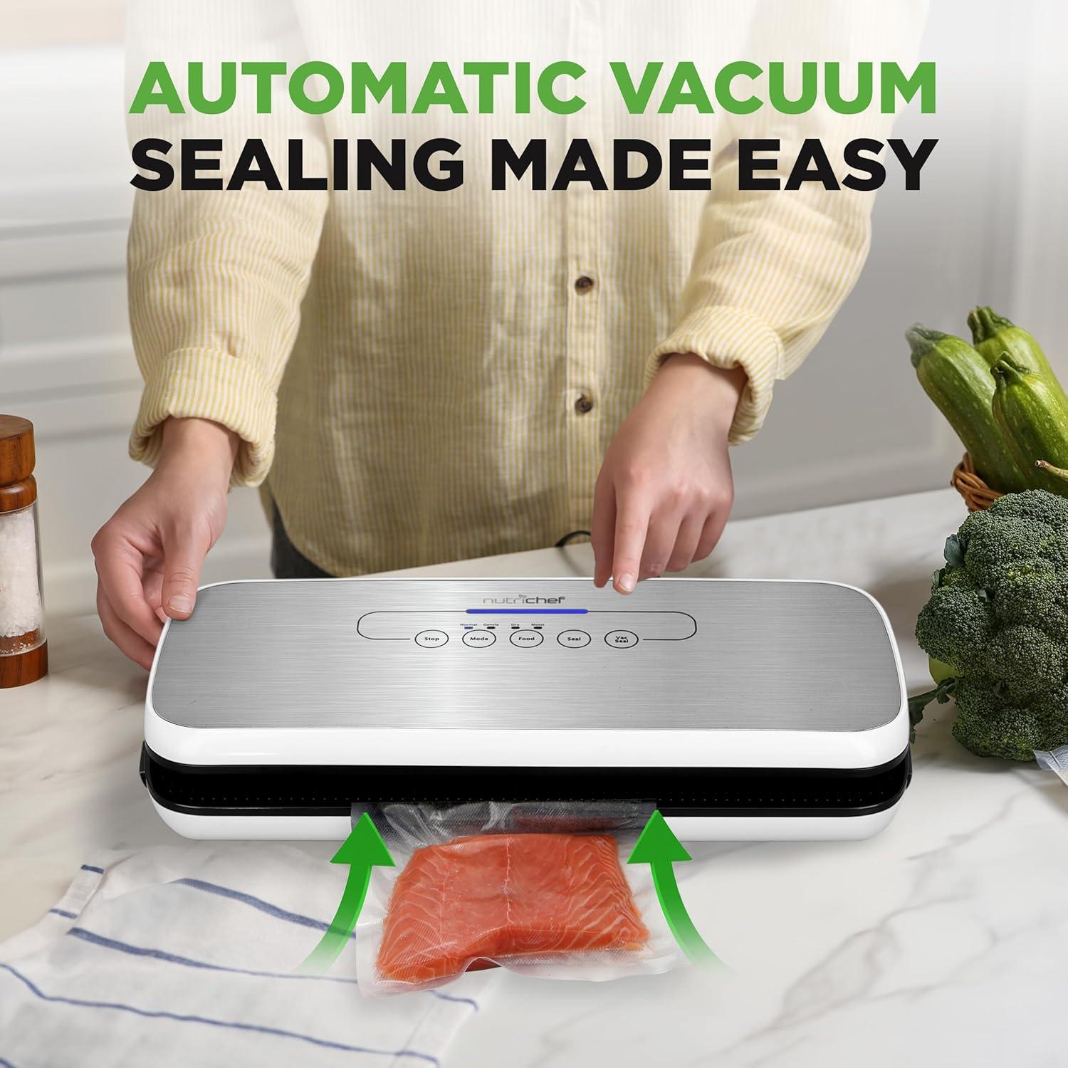 NutriChef Automatic Food Vacuum Sealer