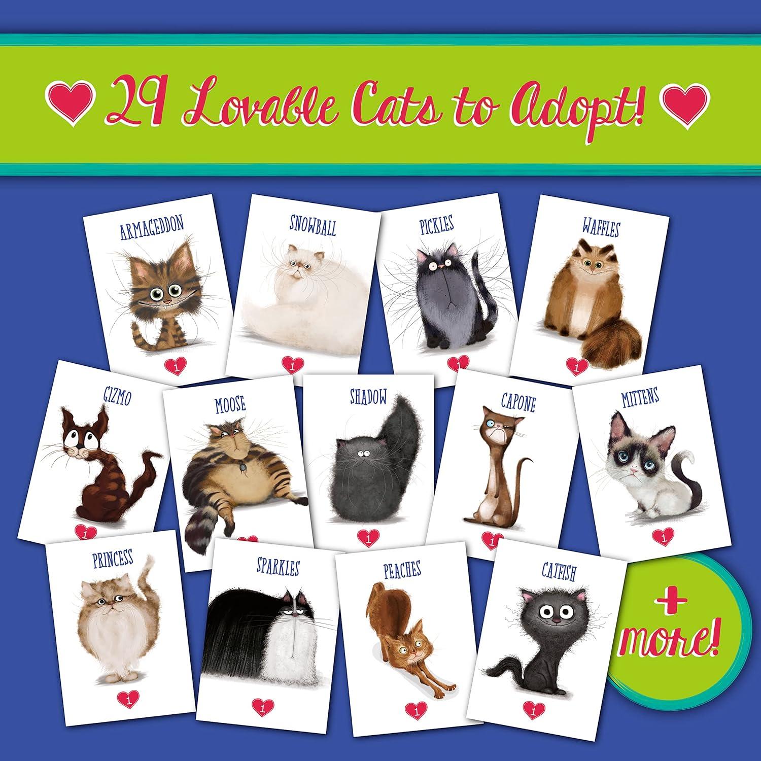 Cat Ladies of Maple Street Family-Friendly Strategy Board Game