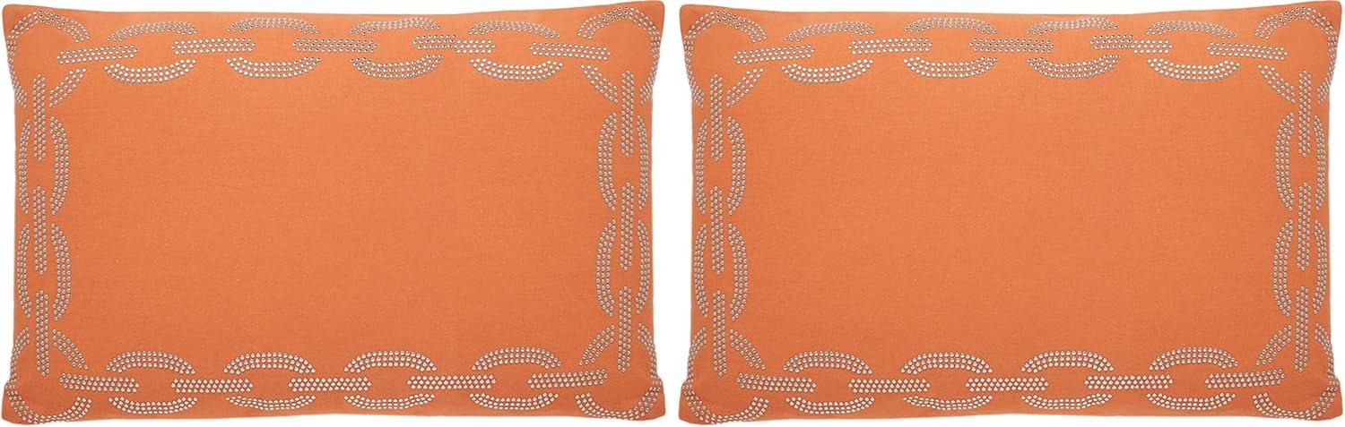 Melgoza Abstract Reversible Throw Pillow