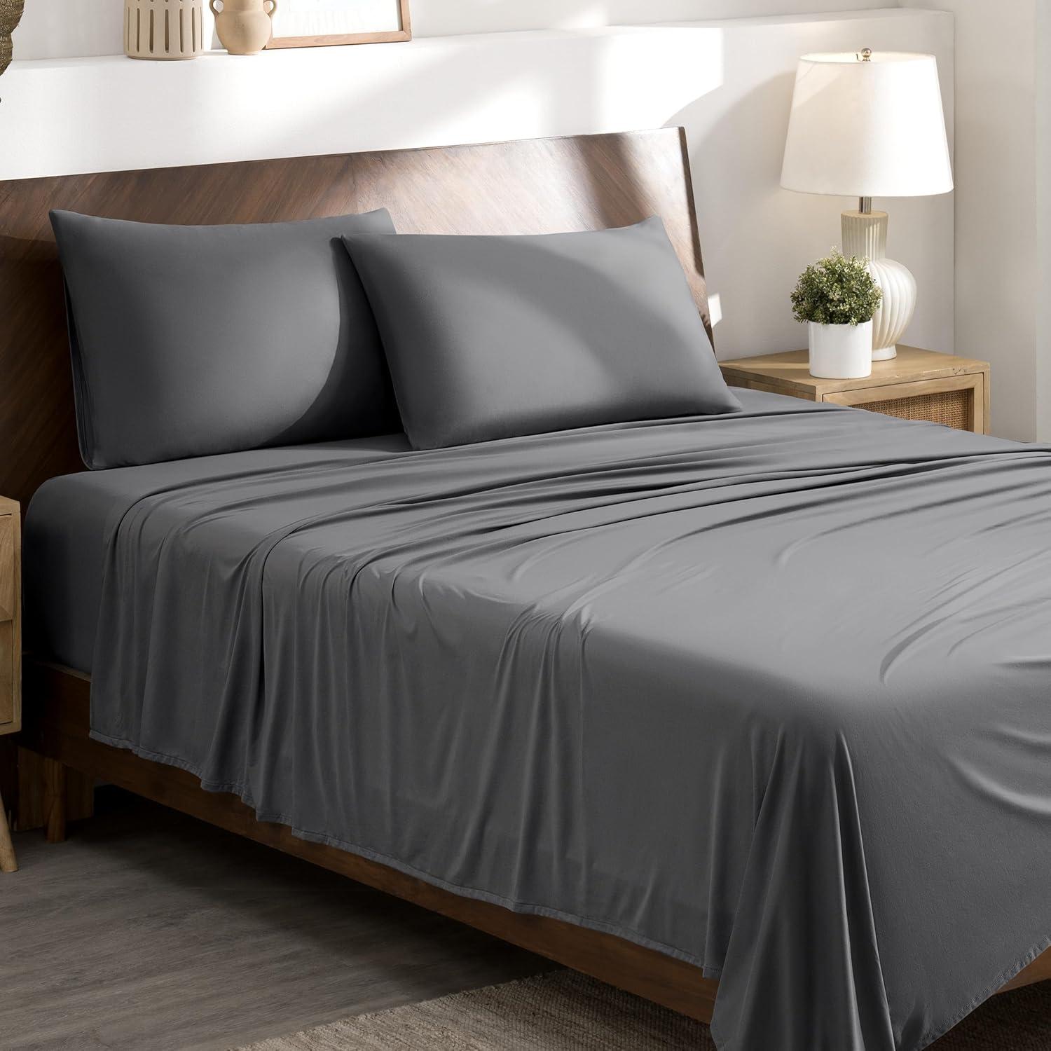 Bare Home Microfiber Stretch Sheet Set