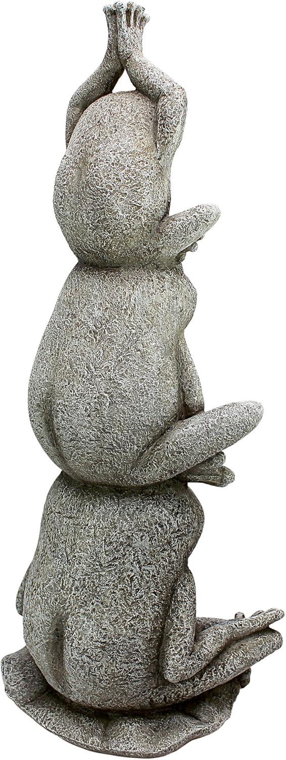 Frazier Frog Power Garden Statue