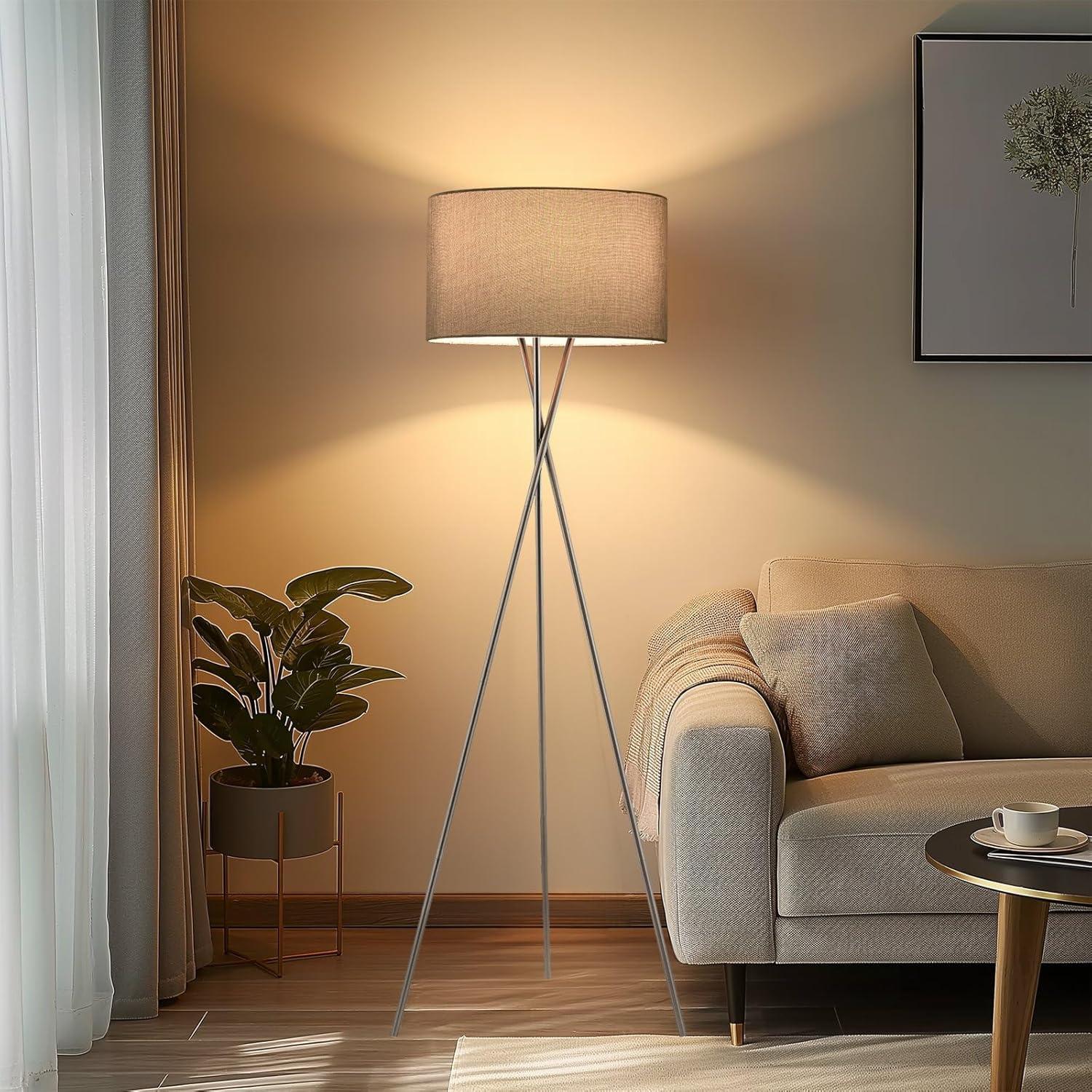 Maelah 60'' Tripod Floor Lamp