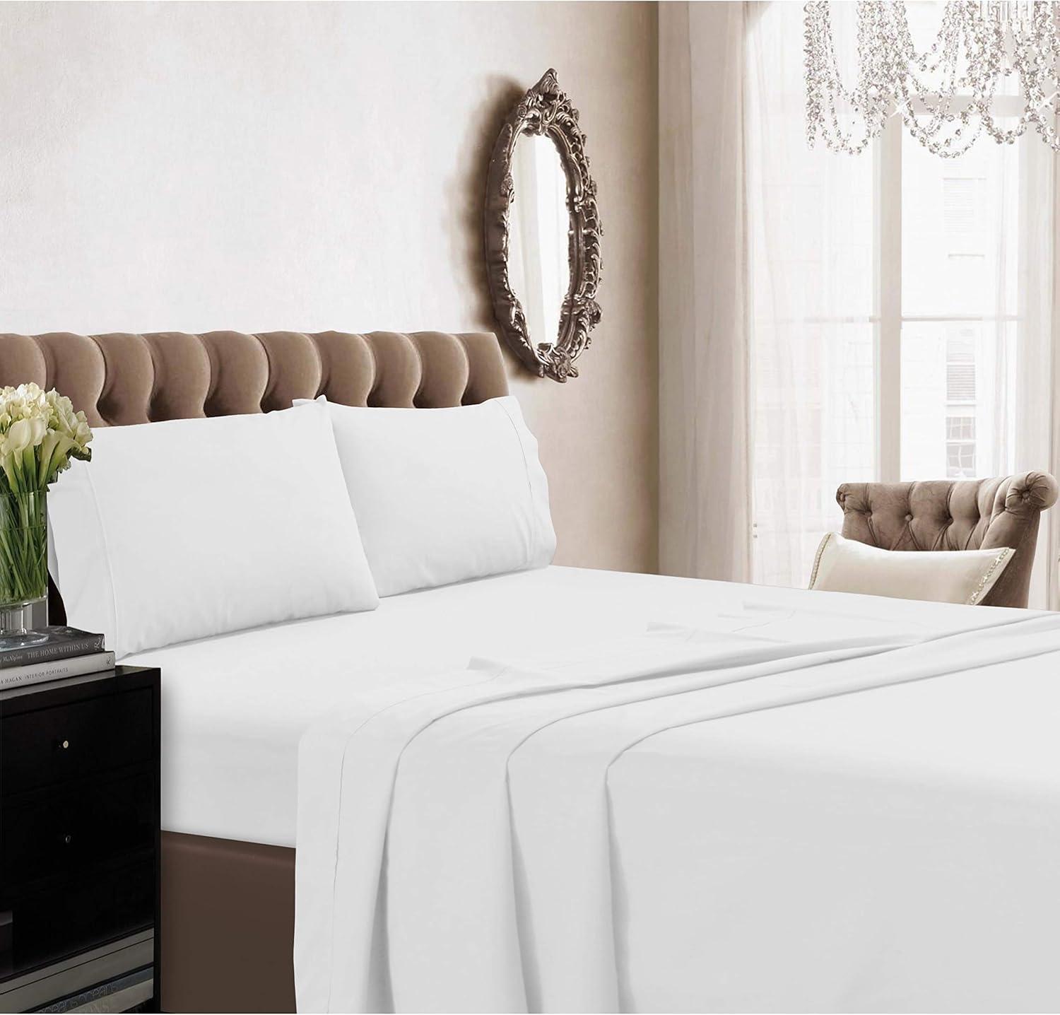 Egyptian Cotton Percale Sheet Set