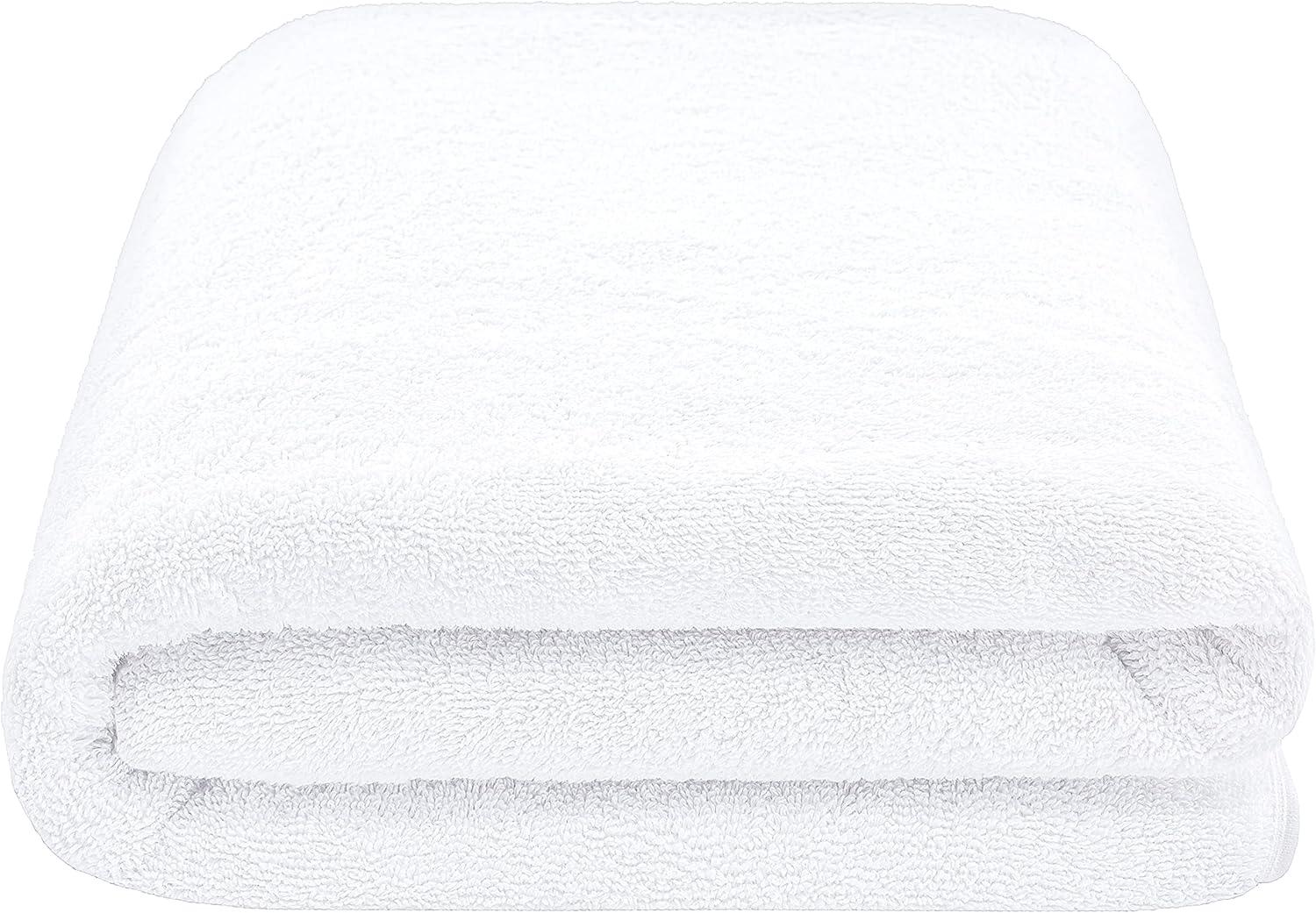 American Soft Linen 100% Cotton Turkish Oversized Bath Towel Sheet, 40x80 inches Extra Large Bath Towel Sheet