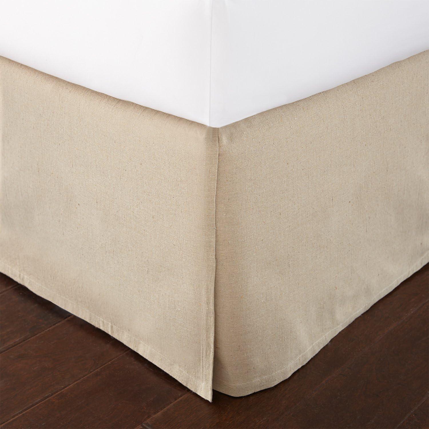 Faux Linen Twin Dust Ruffle - Levtex Home