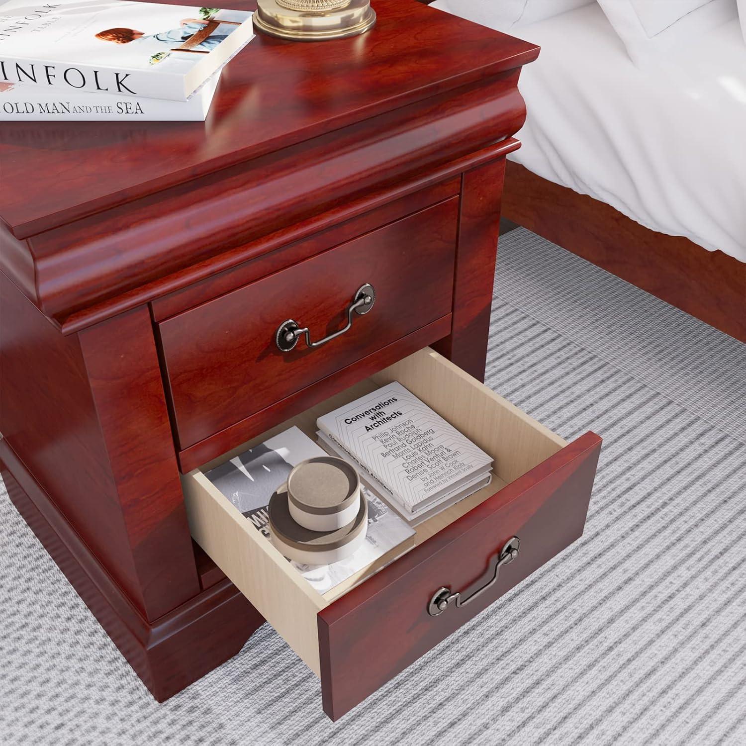 Acme Furniture Louis Philippe 2 Drawer Nightstand