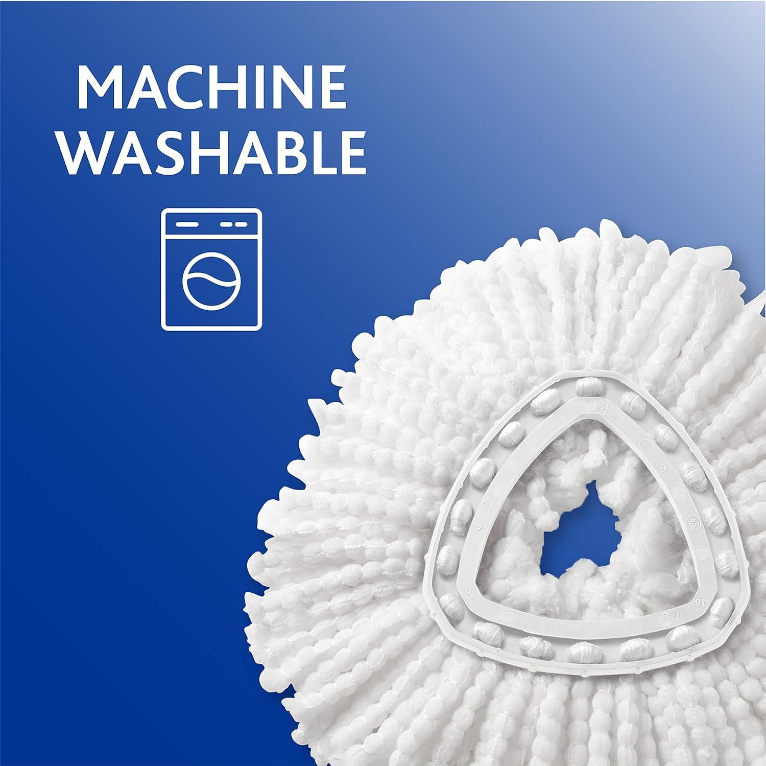O-Cedar EasyWring Spin Mop Microfiber Refill, White Packaging May Vary