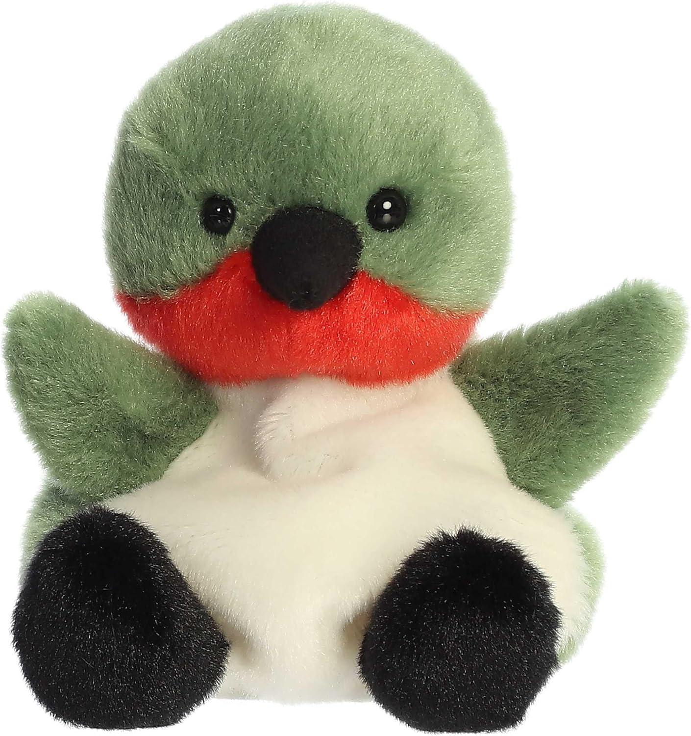 Aurora Mini Hilda Hummingbird Palm Pals Adorable Stuffed Animal Green 4"