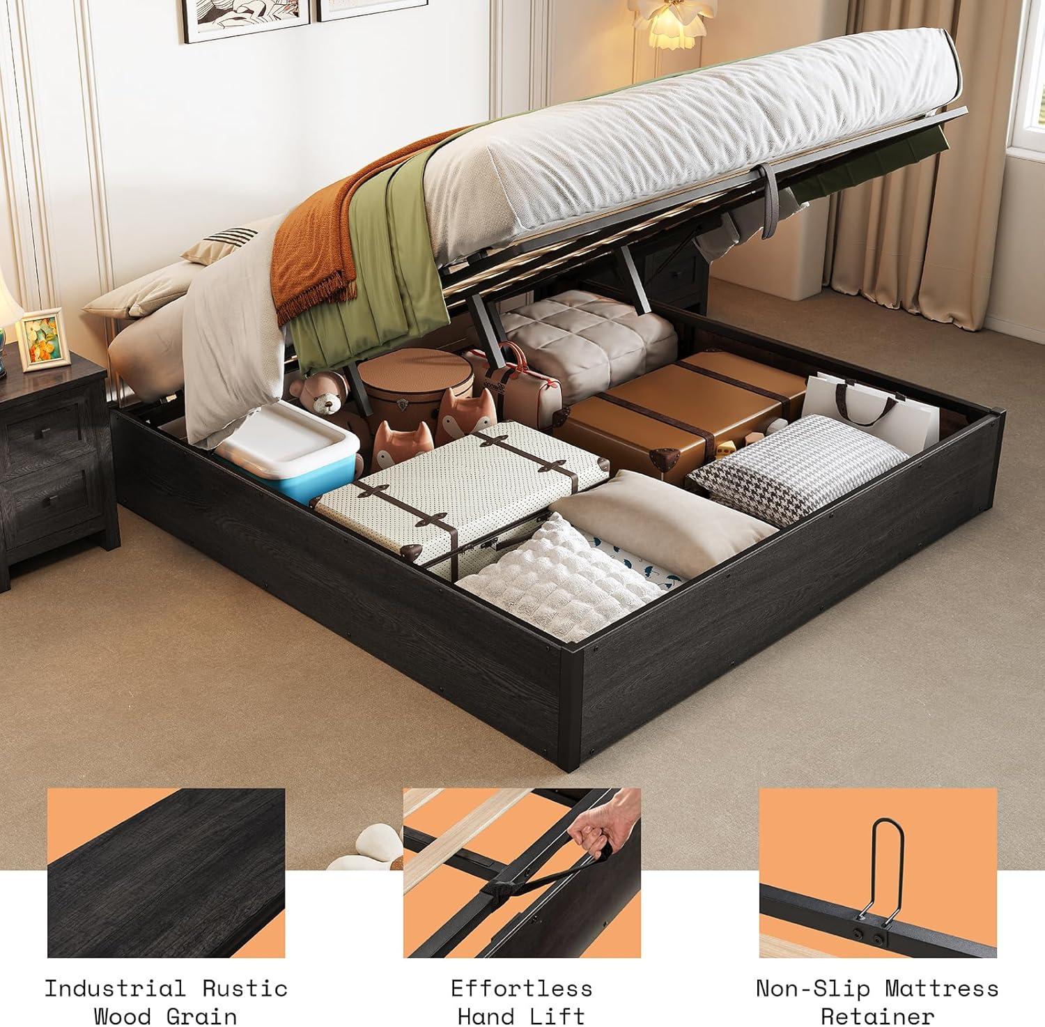 Wade Logan® Caityln Lift Up Storage Bed