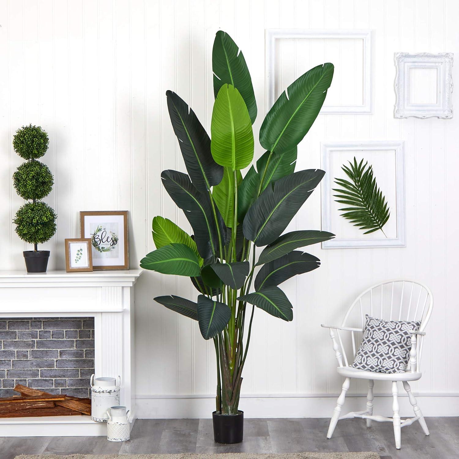 Nearly Natural 8’ Traveler's Palm Artificial tree