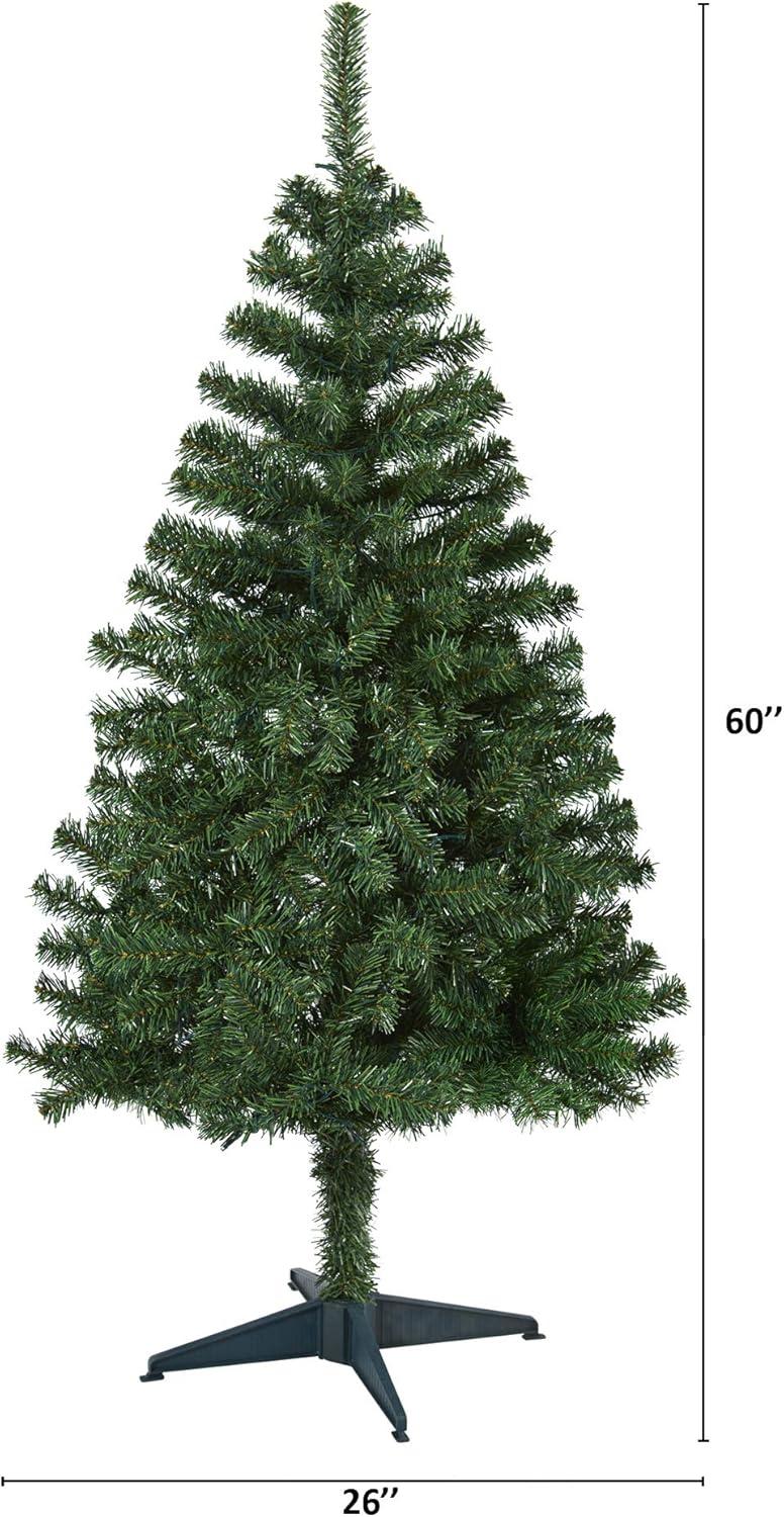 Nearly Natural 5-ft Northern Tip Pine Artificial Christmas Tree