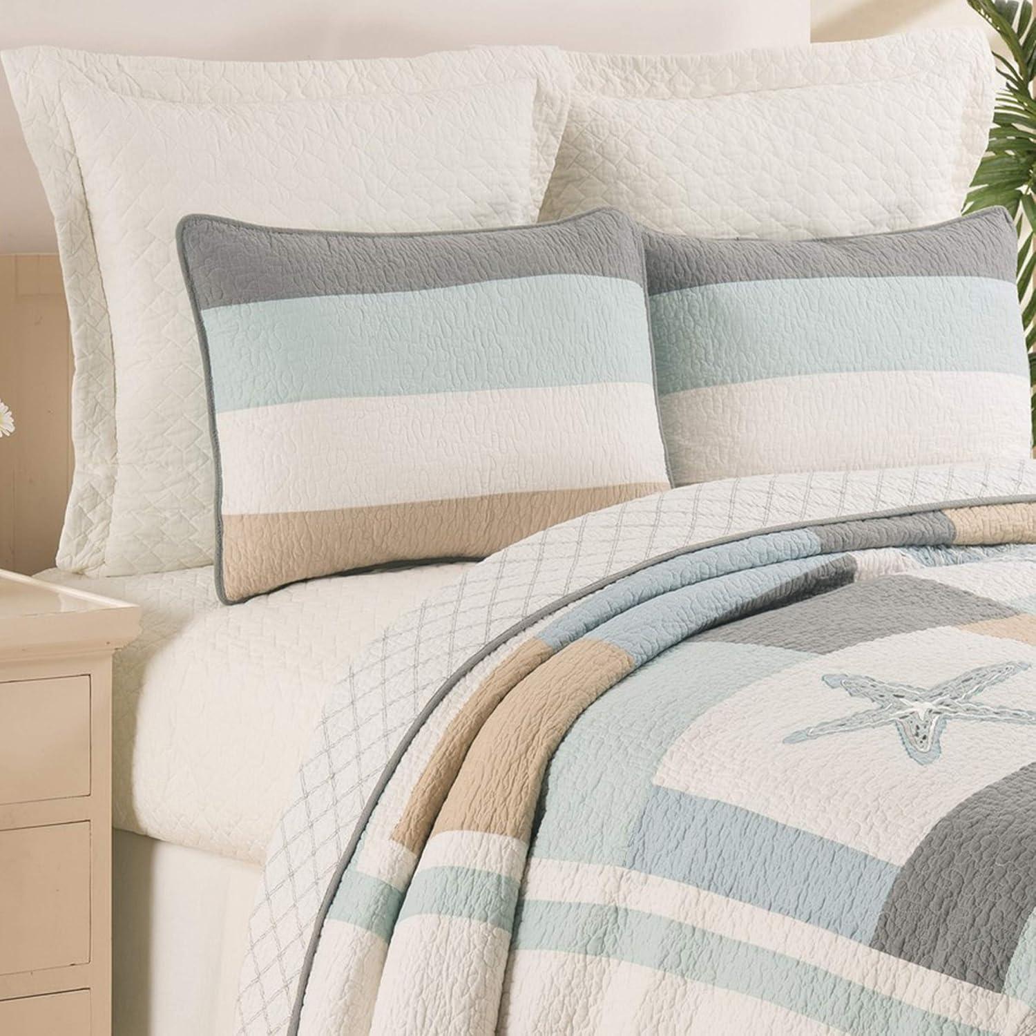 C&F Home Driftwood Shores Full/Queen 3 Piece Quilt Set