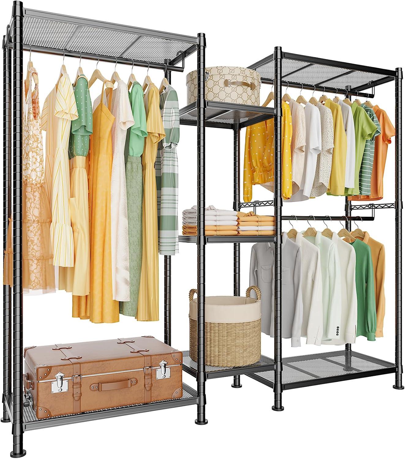 VIPEK V6 Wire Garment Rack Heavy Duty Clothes Rack Metal Clothing Rack for Hanging Clothes