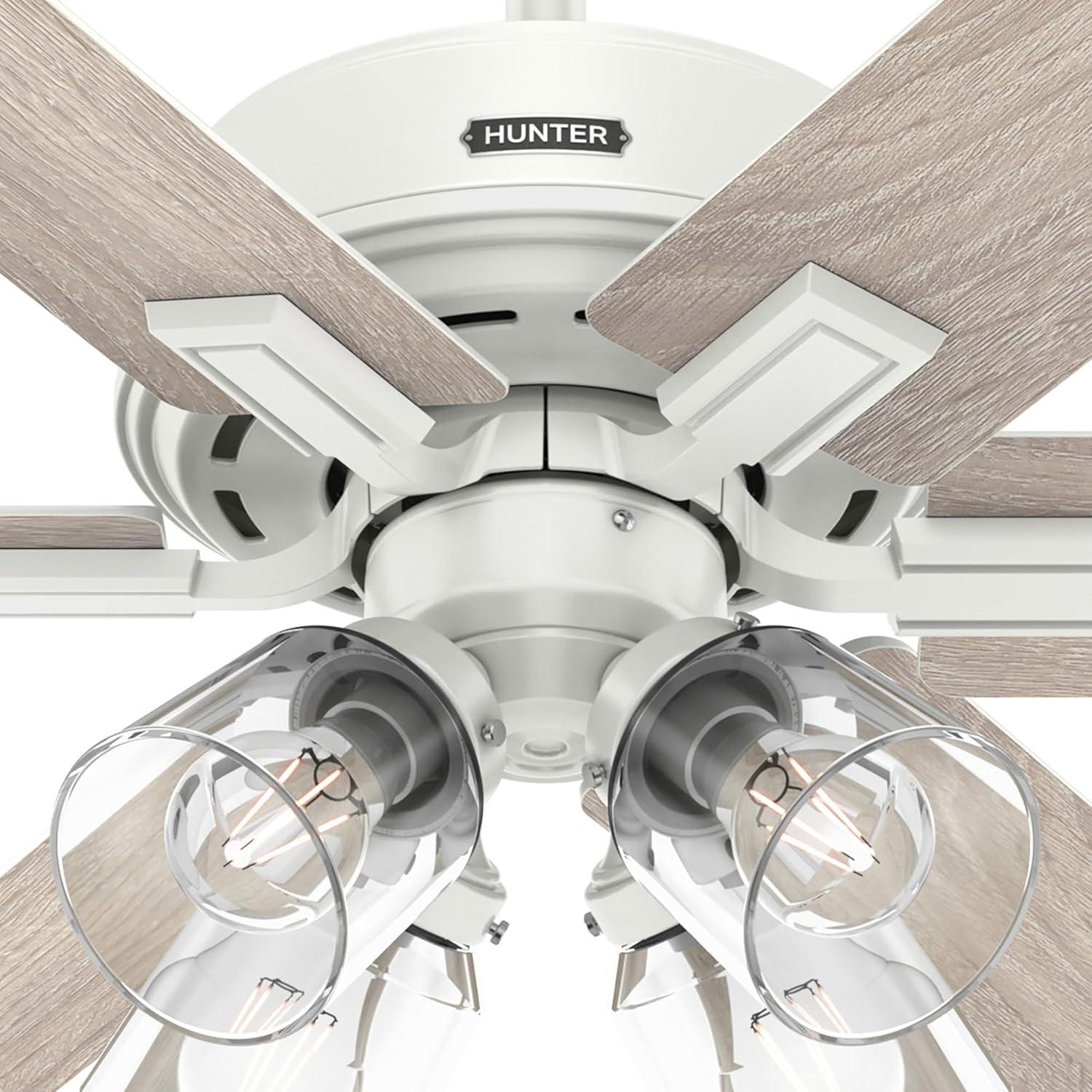 Hunter 52 Inch Fonthill ENERGY STAR® Hunterexpress Ceiling Fan With Lights And Remote