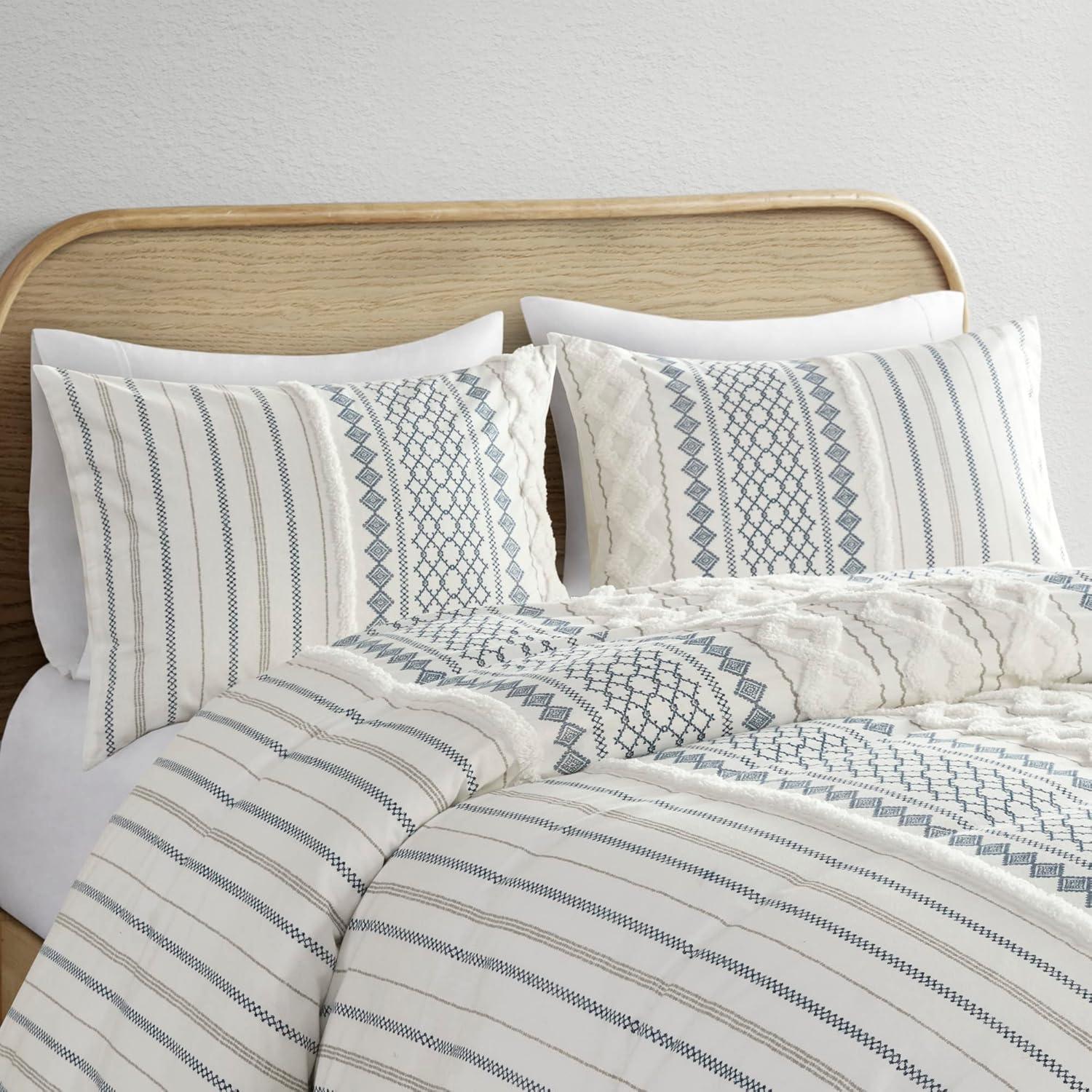 Imani Cotton Printed Duvet Cover Set