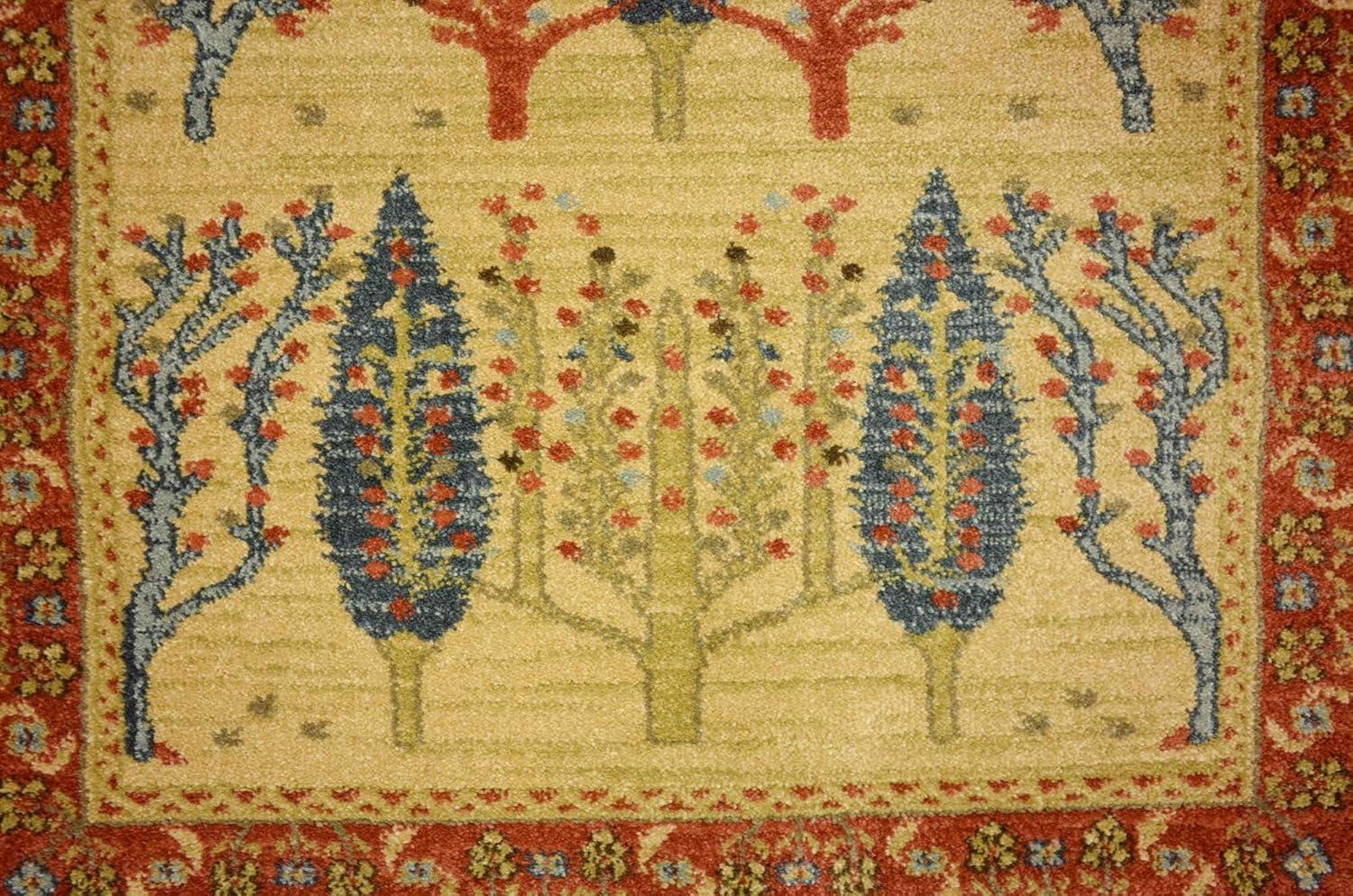 Unique Loom 2' 7 x 10' 0 Runner Tan Fars Mesquite Area Rug