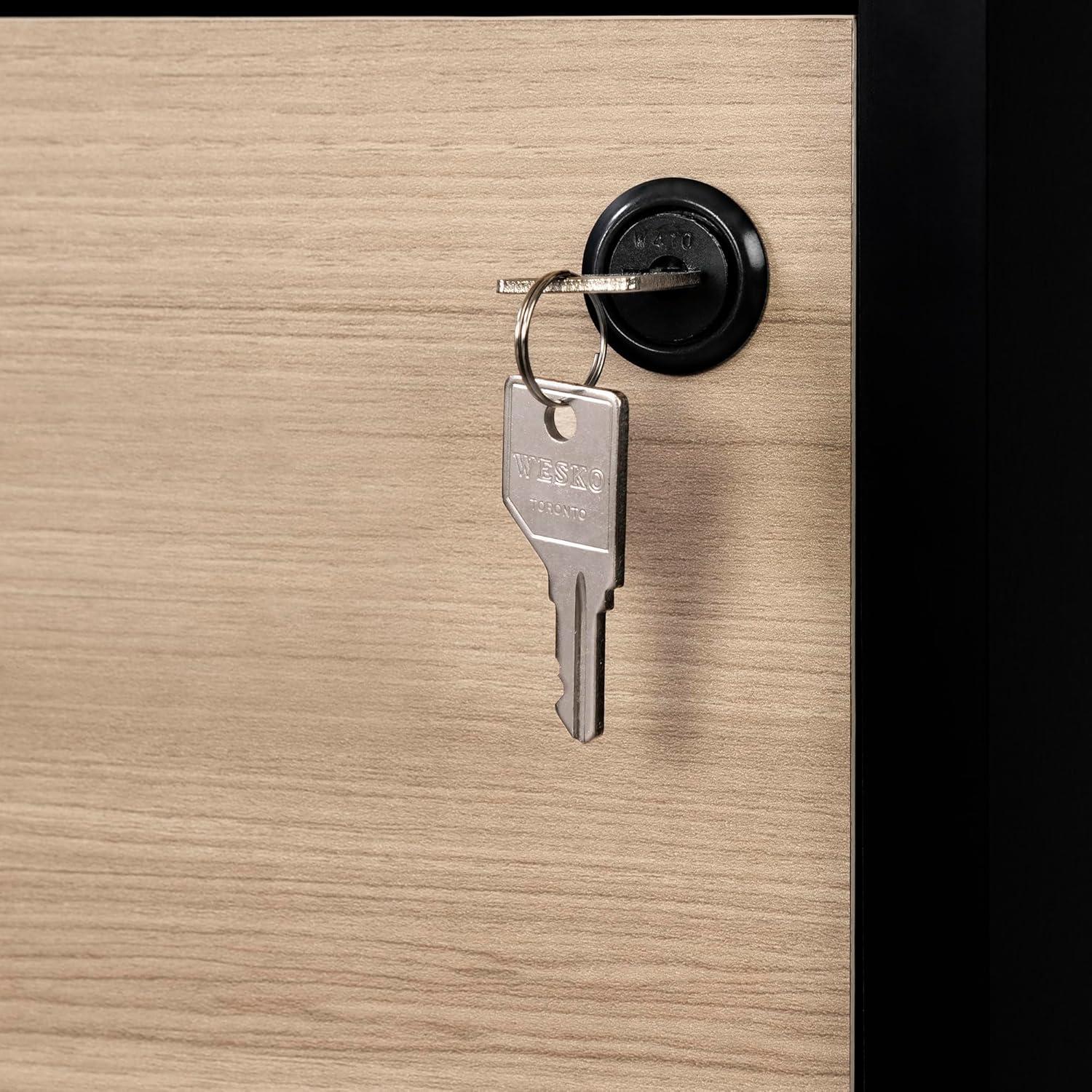 Mercury Row® Peake 47.5'' Wide 2 - Drawer Filing Credenza with Cable Management