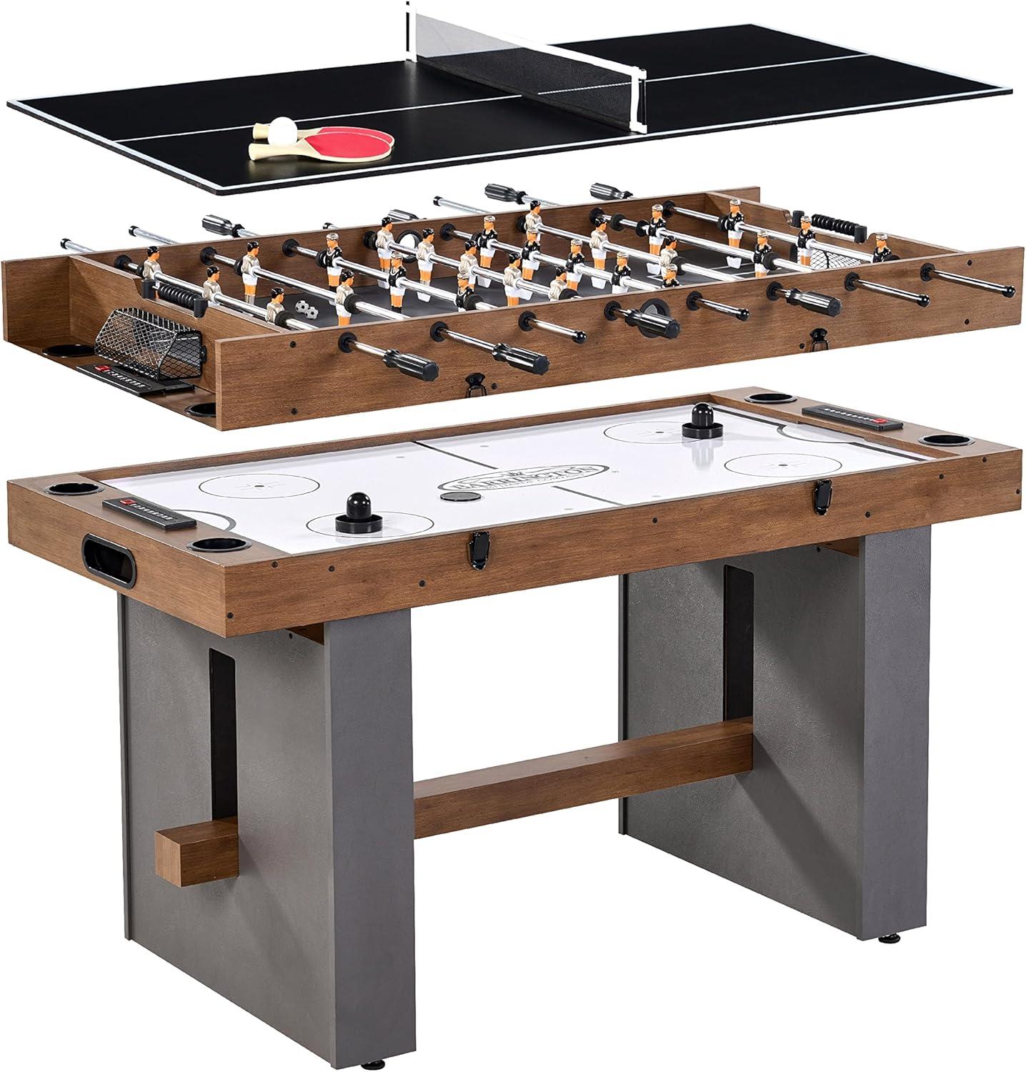 Barrington Urban 54" 3-in-1 Combo Game Table