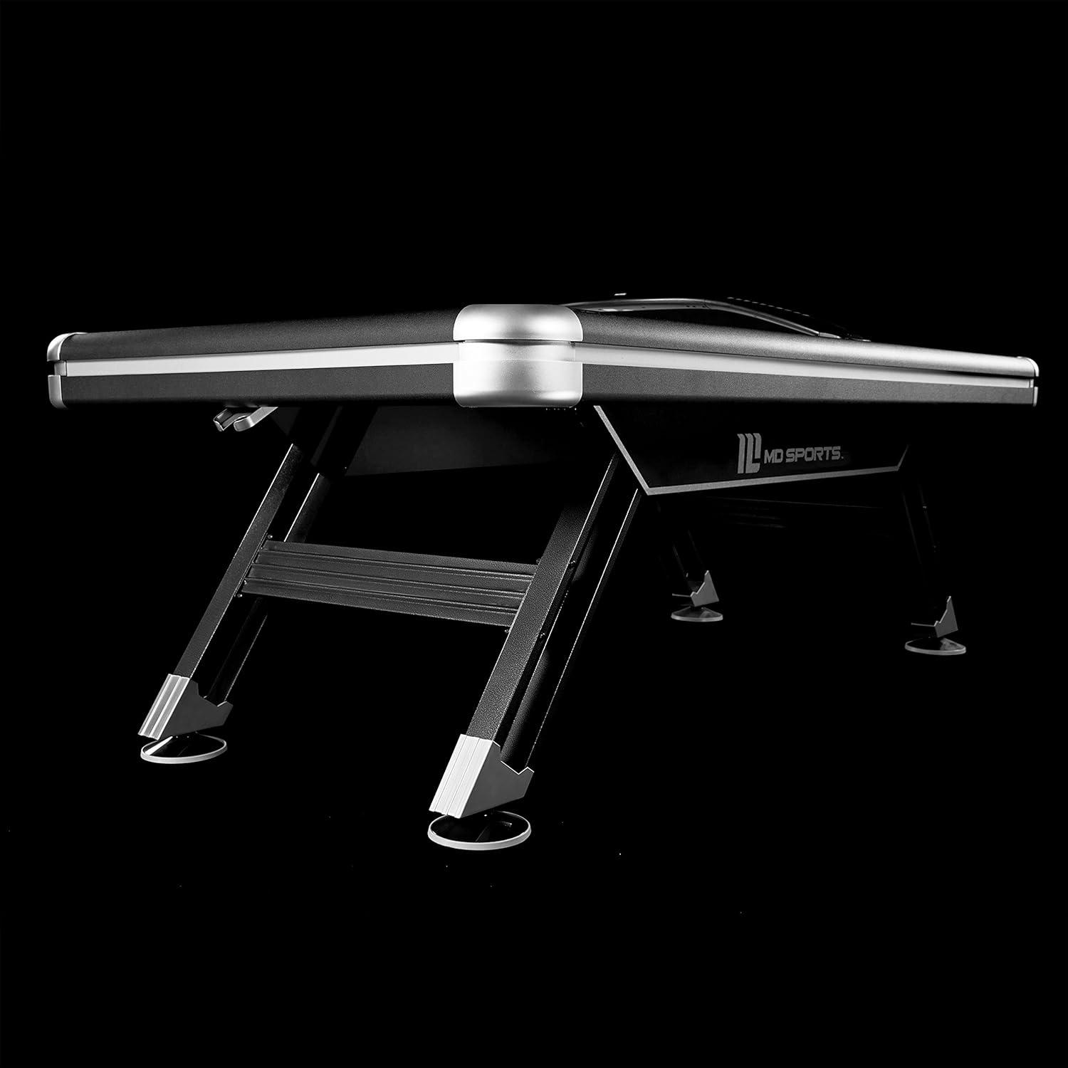 MD Sports 60" 2 -Player Air Hockey Table with Digital Scoreboard and Lights