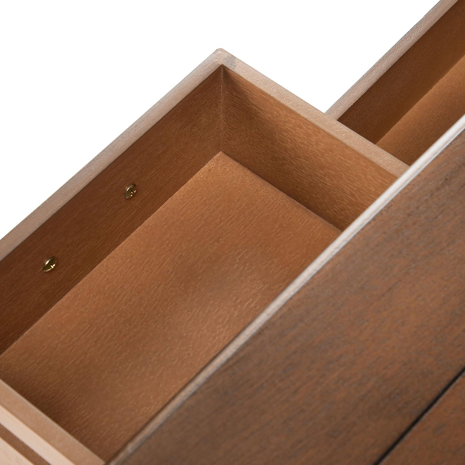Primrose 3 Drawer Console Table - CNS5707C - Brown - Safavieh