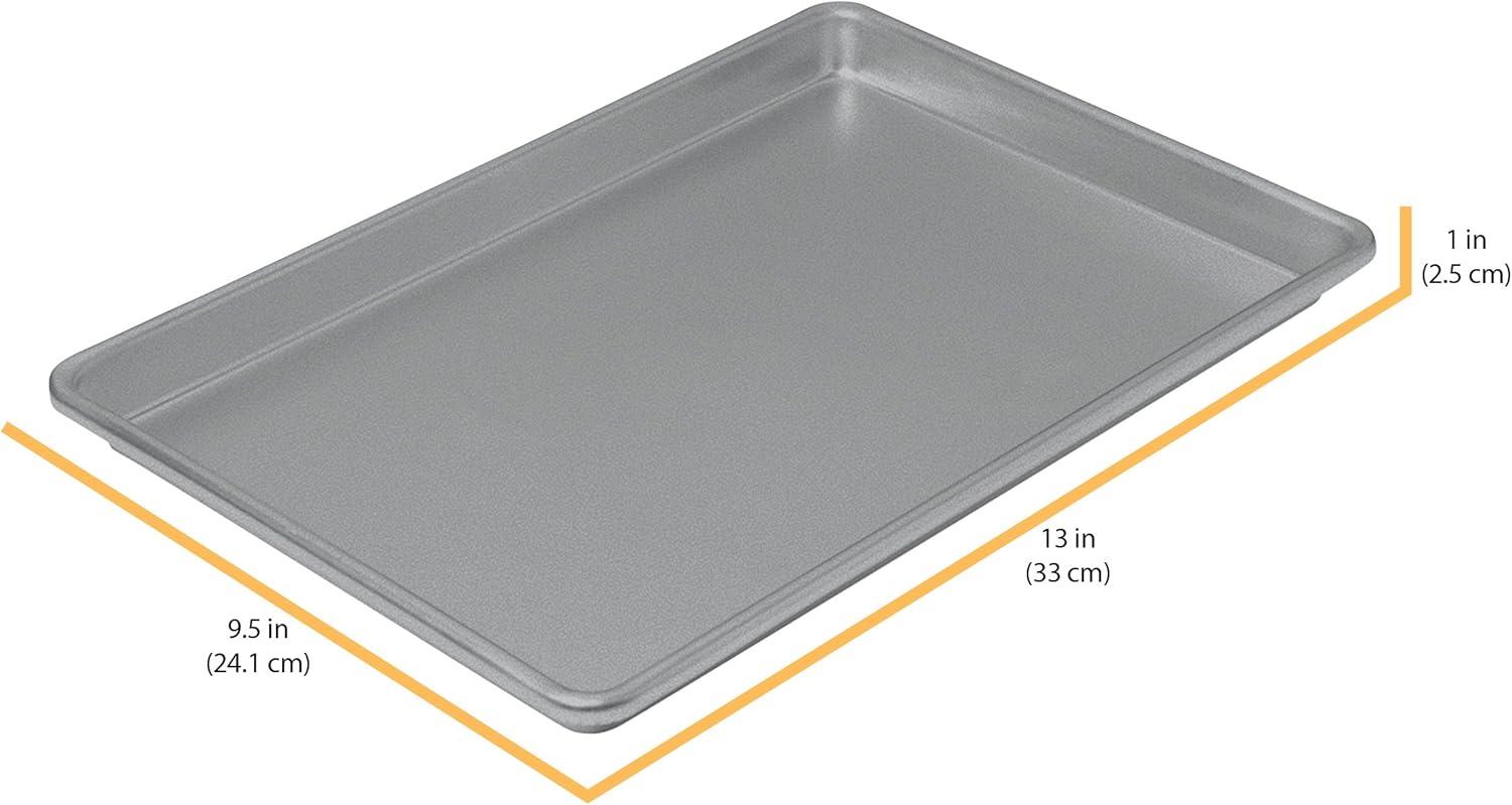 Chicago Metallic 8.75 in. W X 12-1/4 in. L Cookie and Jelly Roll Pan Gray