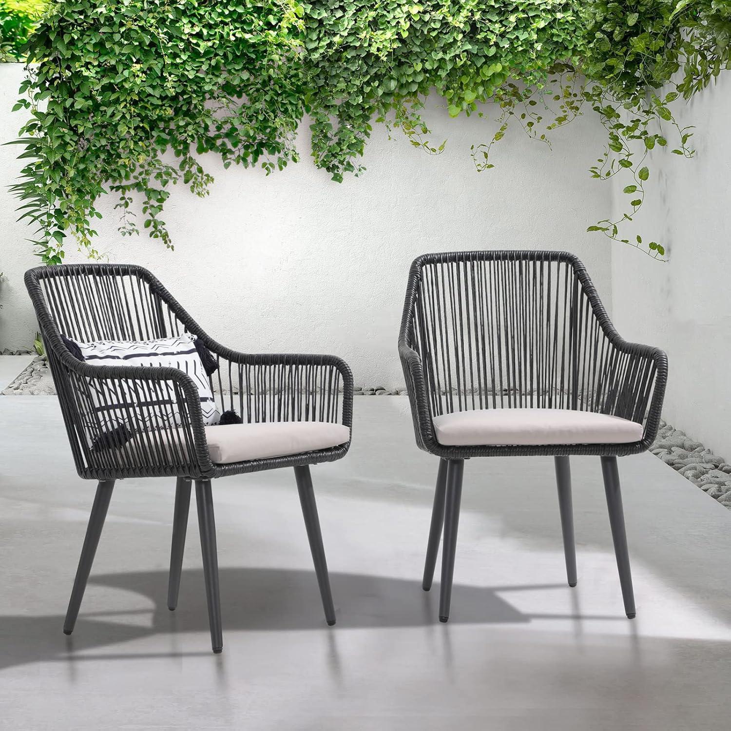 Cassil Outdoor Dining Armchair with Cushion