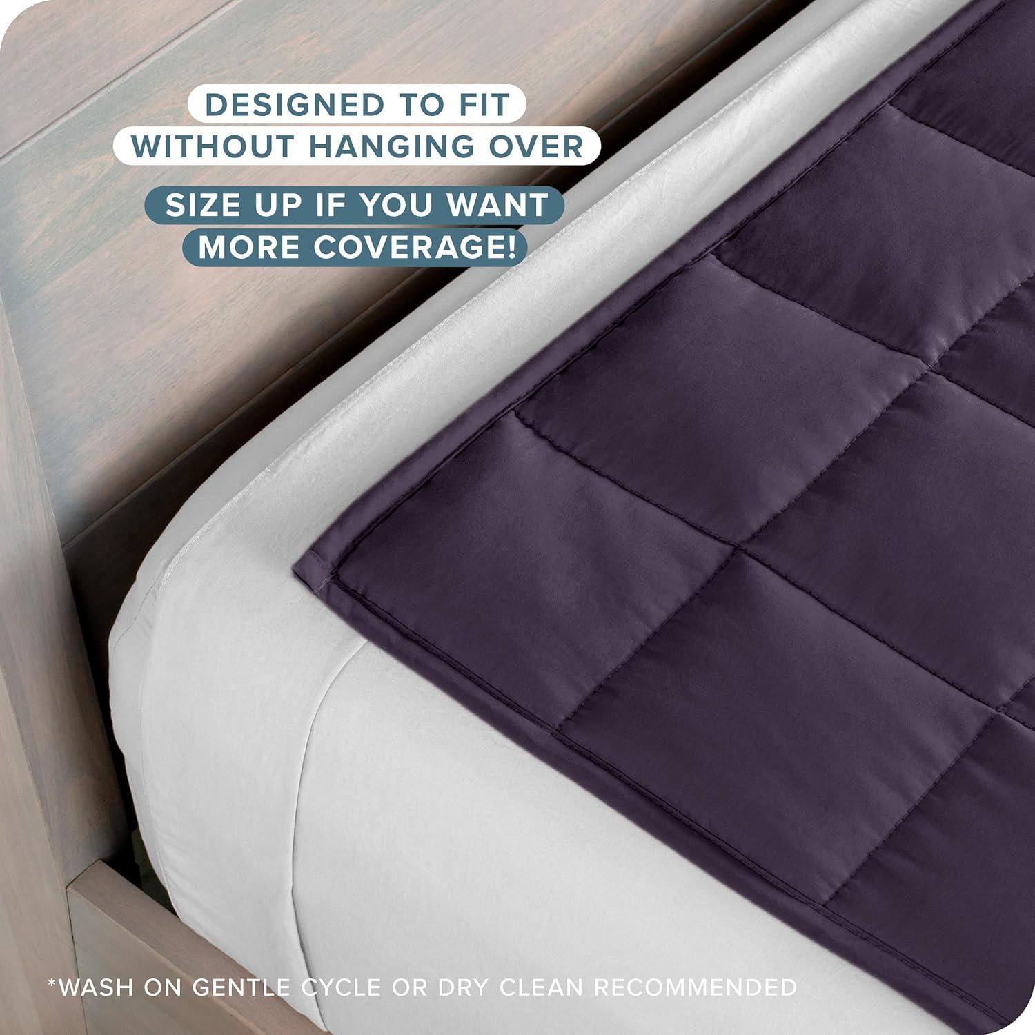 Bare Home Cotton Twill Weighted Blanket