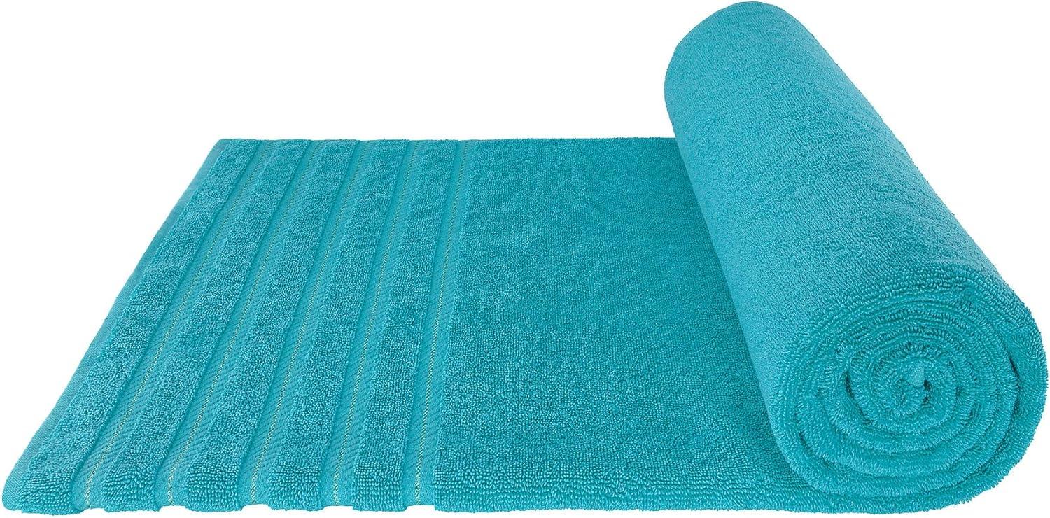 American Soft Linen 100% Cotton Jumbo Large Bath Towel, 35 in by 70 in Bath Towel Sheet, Yellow