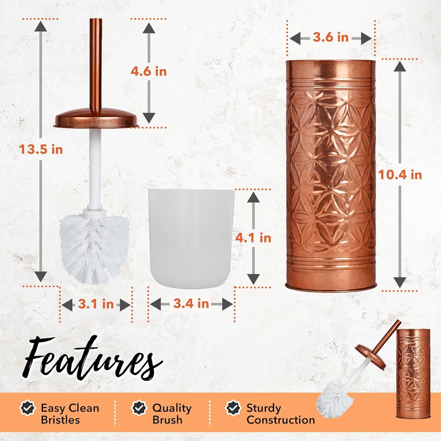 Autumn Alley Autumn Alley Alley Metal Toilet Brush And Holder