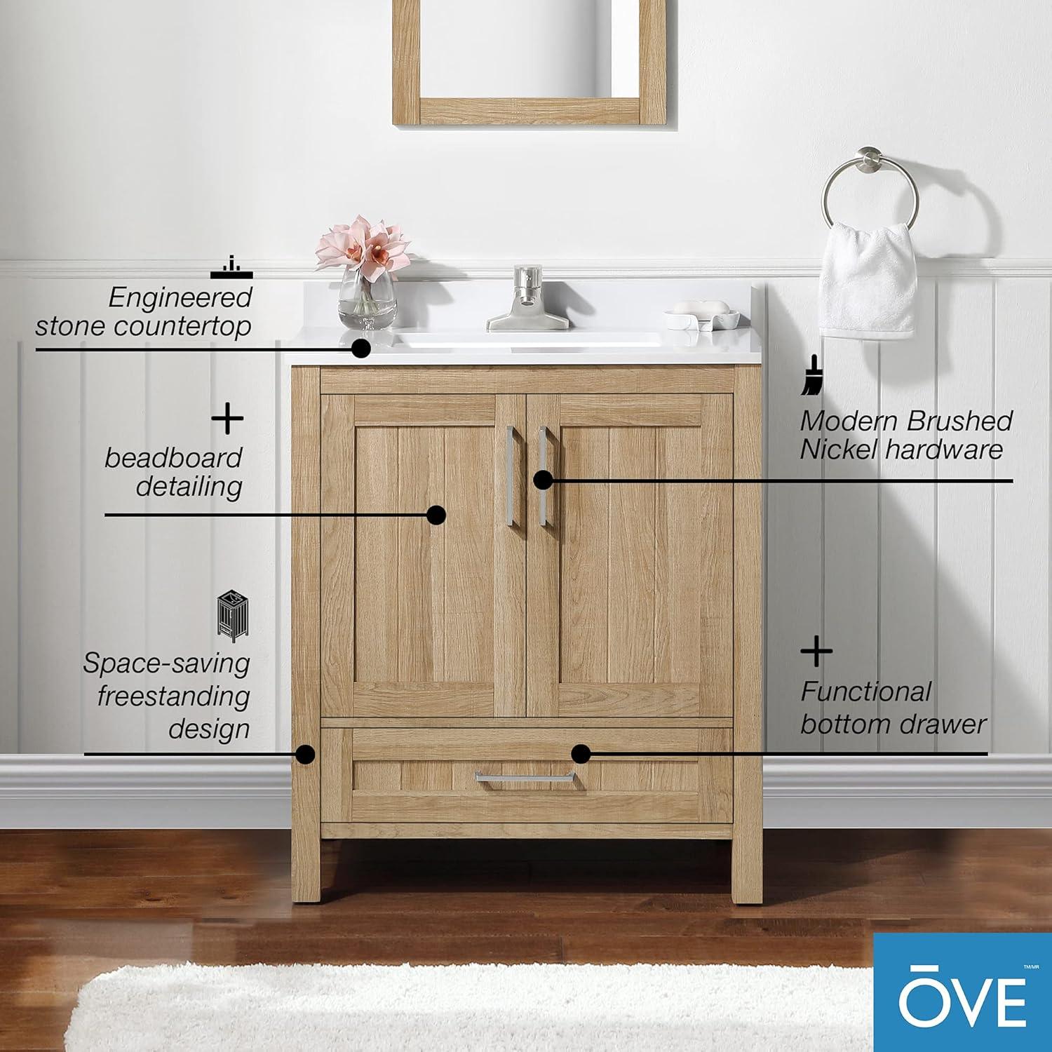 OVE Decors Kansas 30" Single Bathroom Vanity