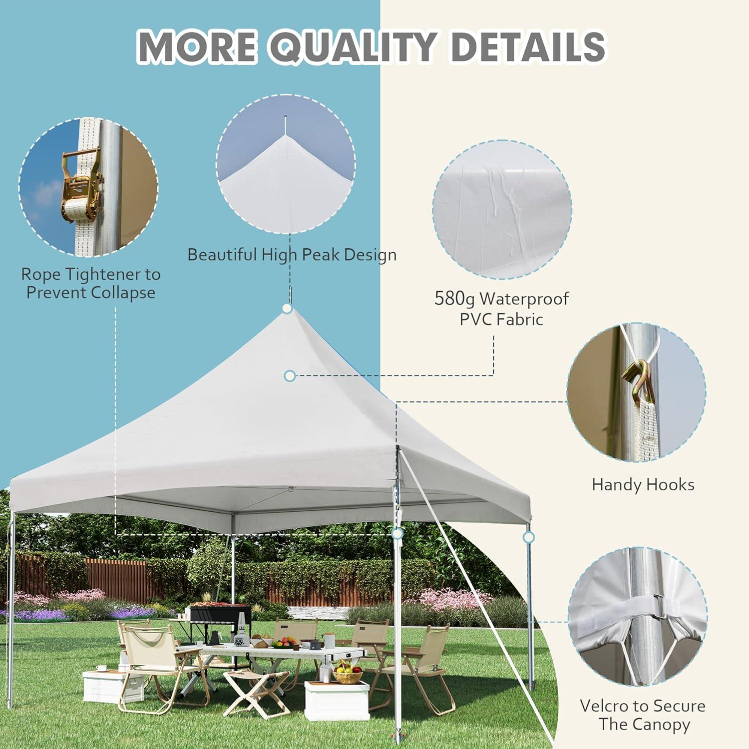 Party Tents Direct Galvanized Party Steel Tent