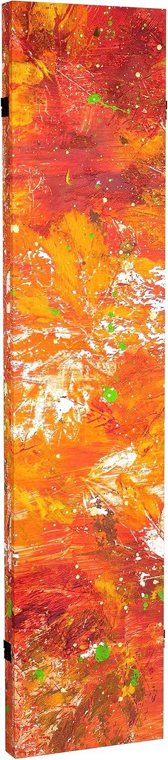 Red Lantern 6 ft. Tall Double Sided Twilight Reverie Canvas Room Divider, Transcendence