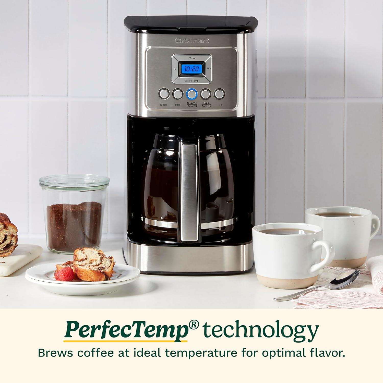 Cuisinart ® PerfecTemp ® Stainless Steel 14-Cup Programmable Coffee Maker