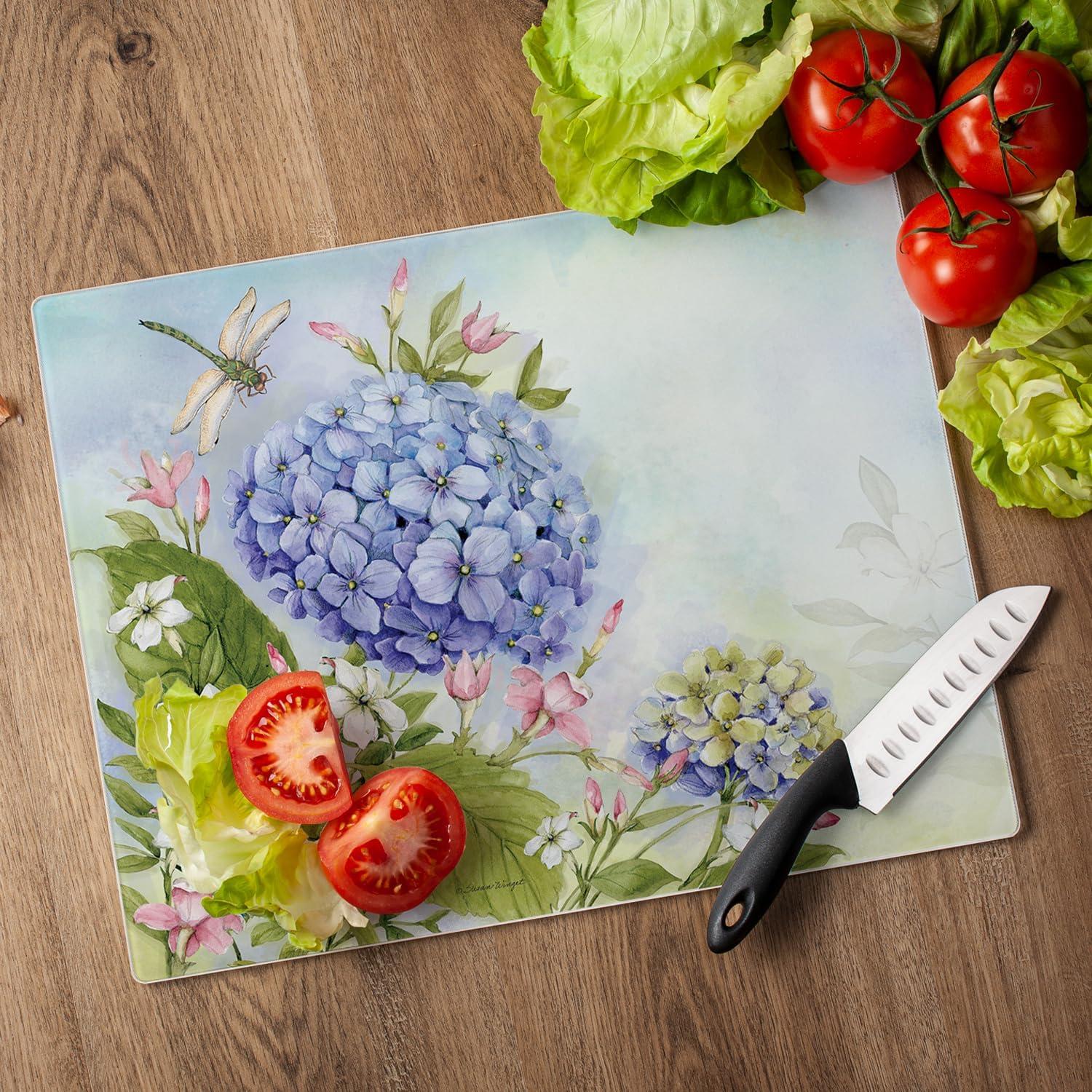 CounterArt Nature's Grace 3mm Glass Cutting Board 15” x 12”