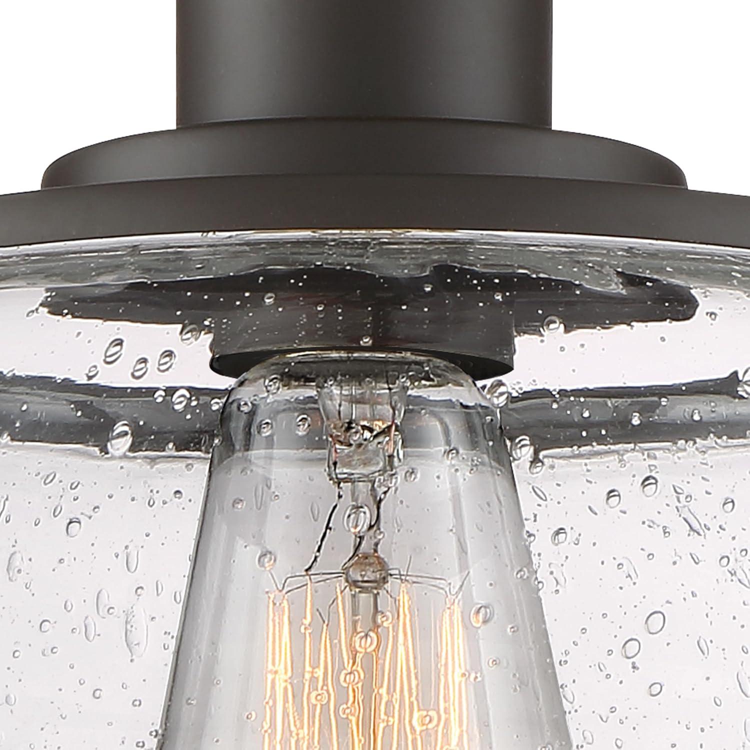 Quoizel Lighting Trilogy 1 - Light Semi-Flush Mount in  Brushed Nickel