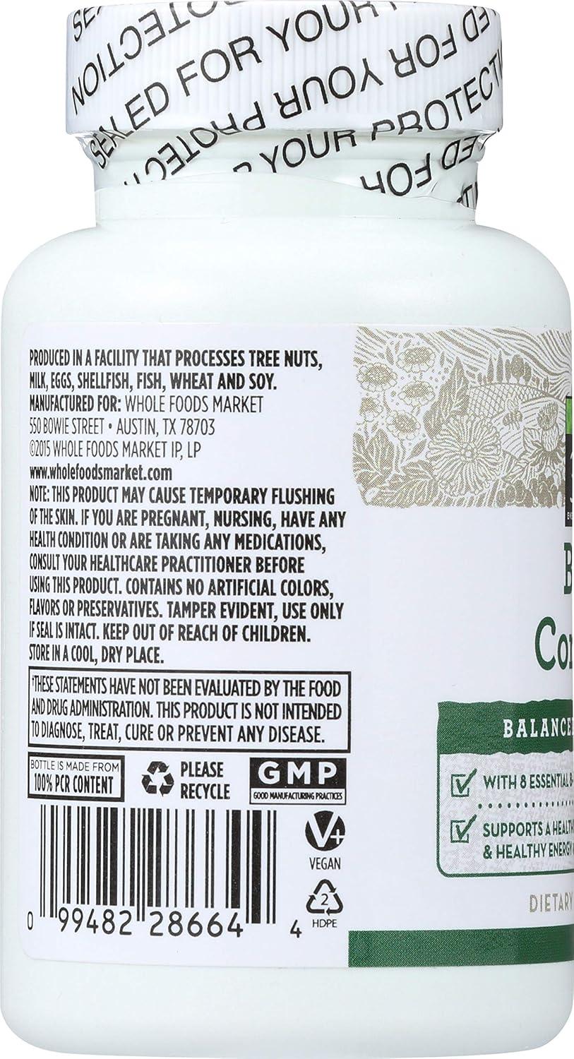 365 by Whole Foods Market, Vitamin B50 Complex, 90 Veg Capsules