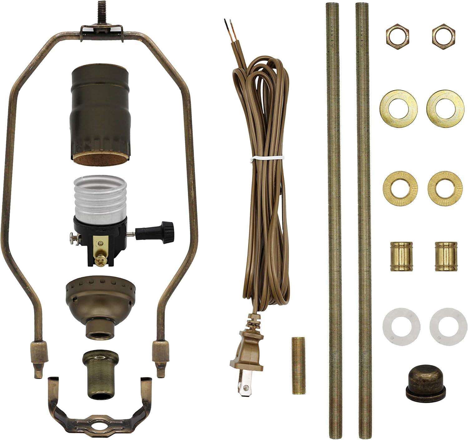 Creative Hobbies Brass Pendant Light Kit