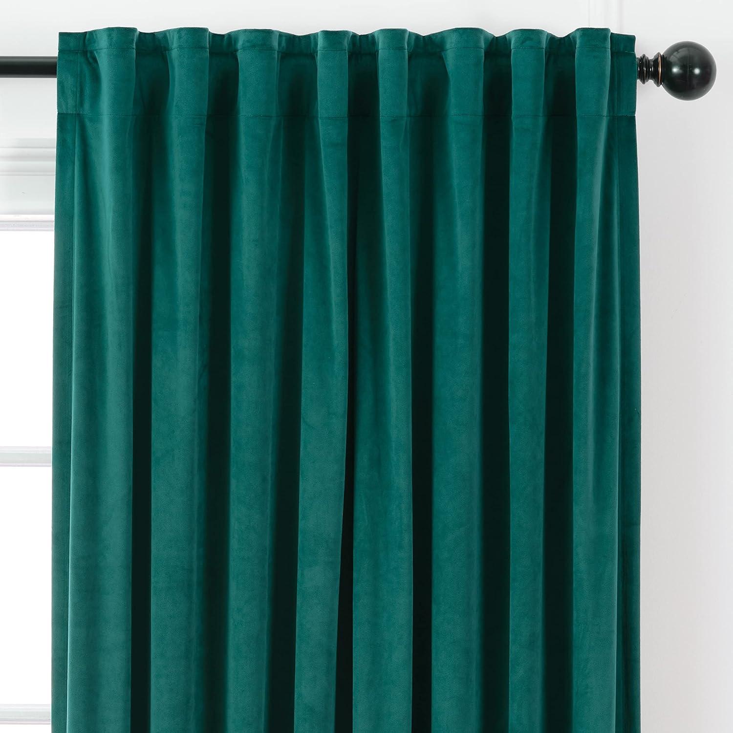 Frifoho Polyester Room Darkening Curtain Pair (Set of 2)