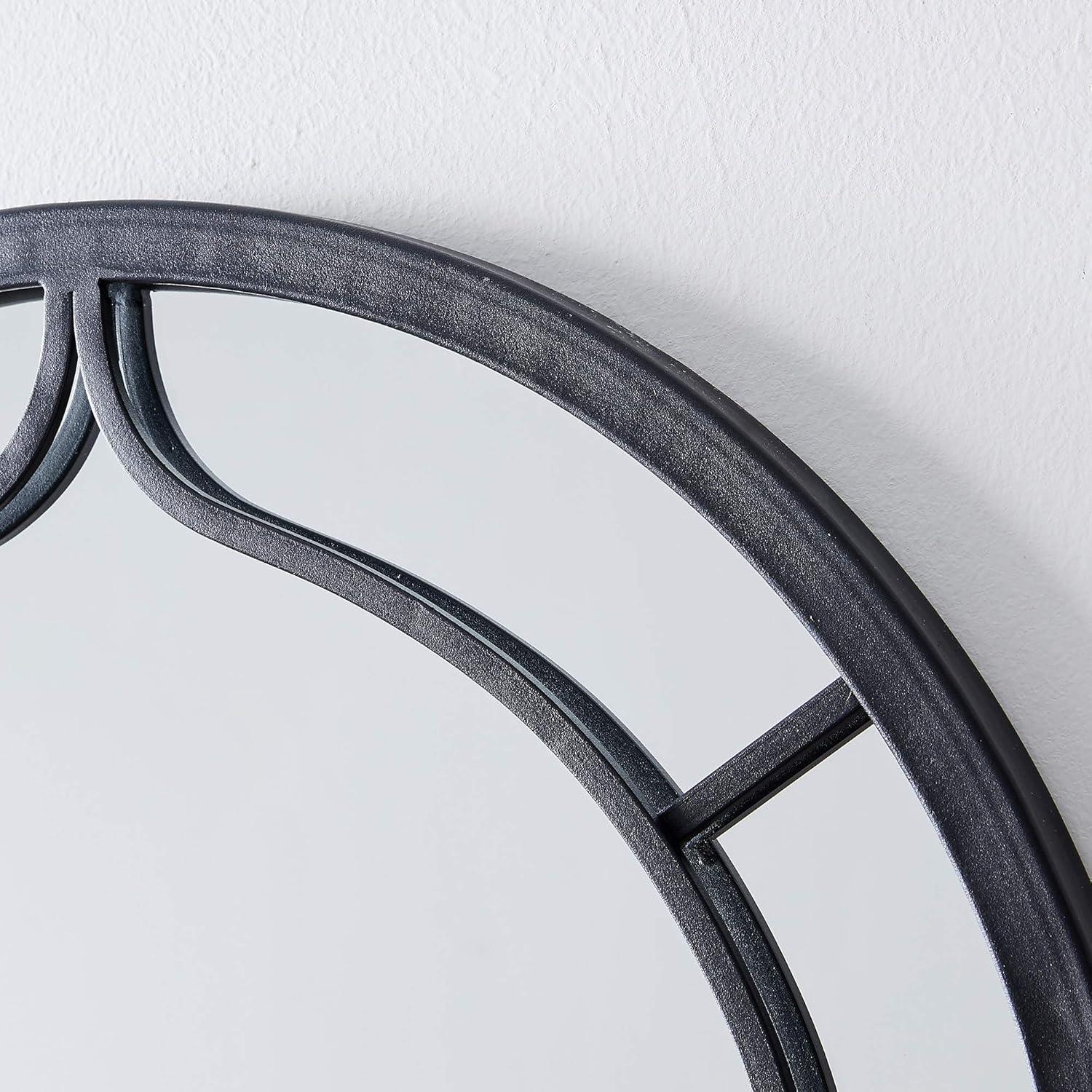 FirsTime & Co. Dark Gray Ariana Wall Mirror, Farmhouse, Arched, 20 x 1 x 33 in