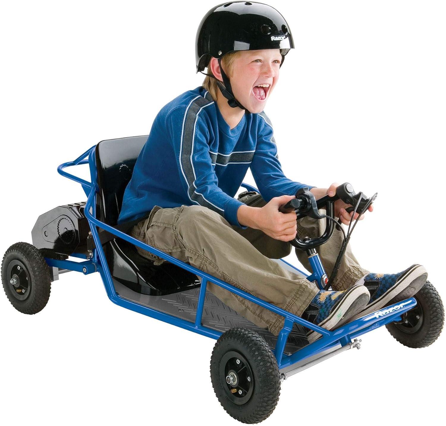 Razor Blue 24-Volt Single Rider Electric Dune Buggy