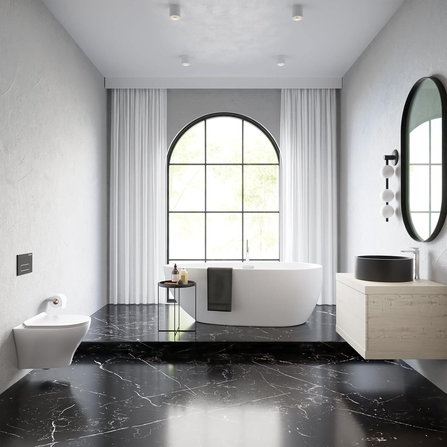 Monaco Round Ceramic Bathroom Vessel Sink