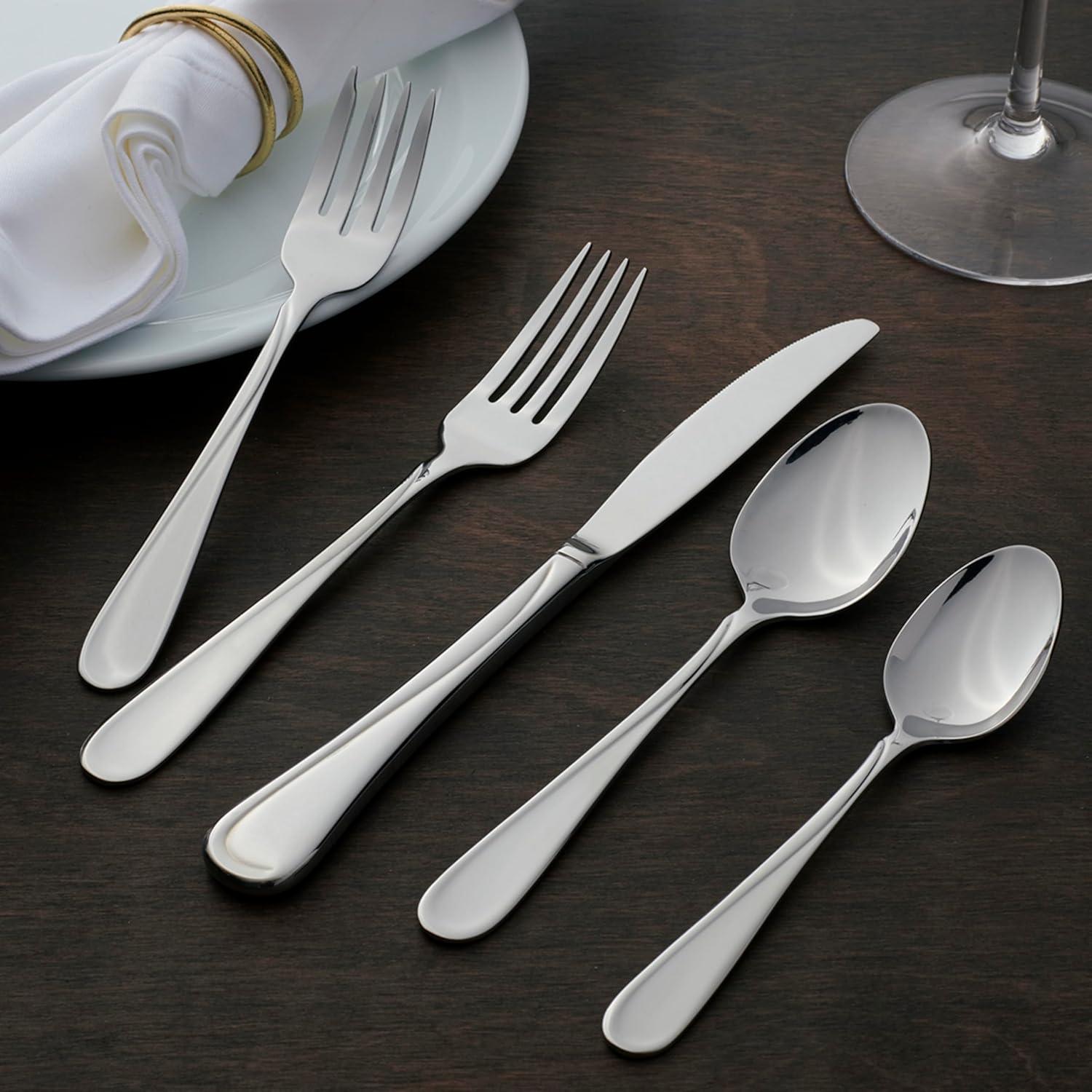 Oneida Flight 20-Piece Stainless Steel Flatware Set, Service for 4