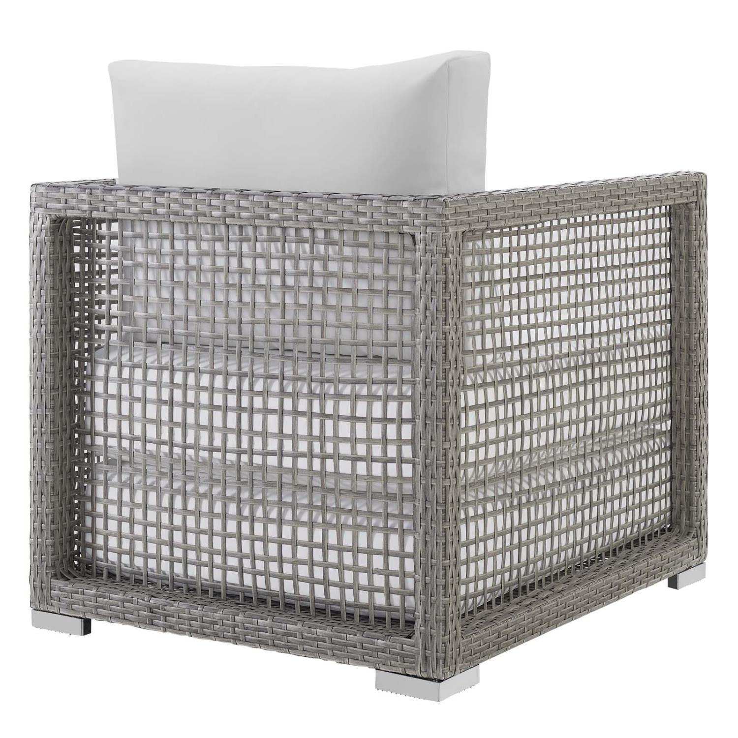 Modway Aura Rattan Outdoor Patio Armchair