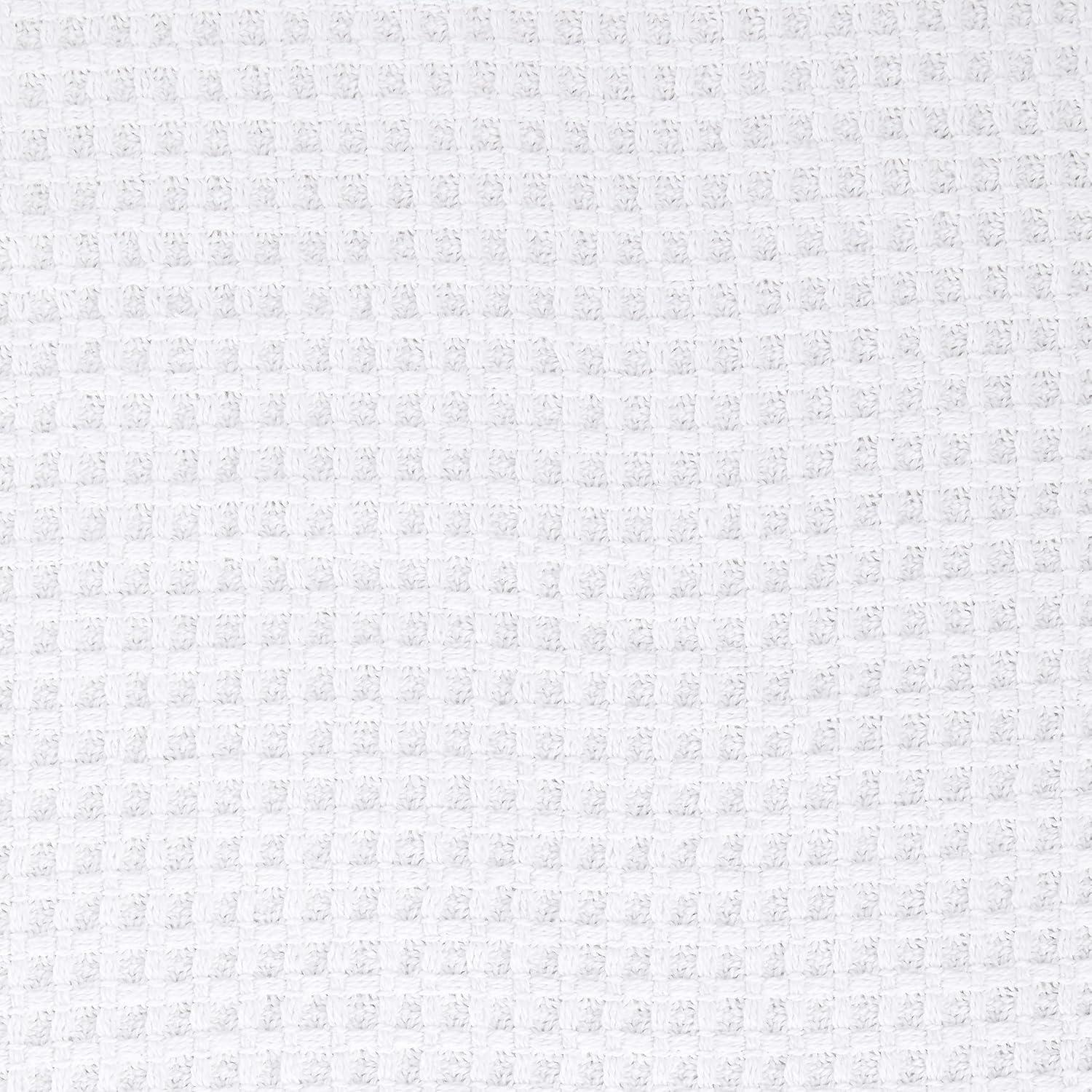 Vera Wang Waffleweave Cotton Blanket