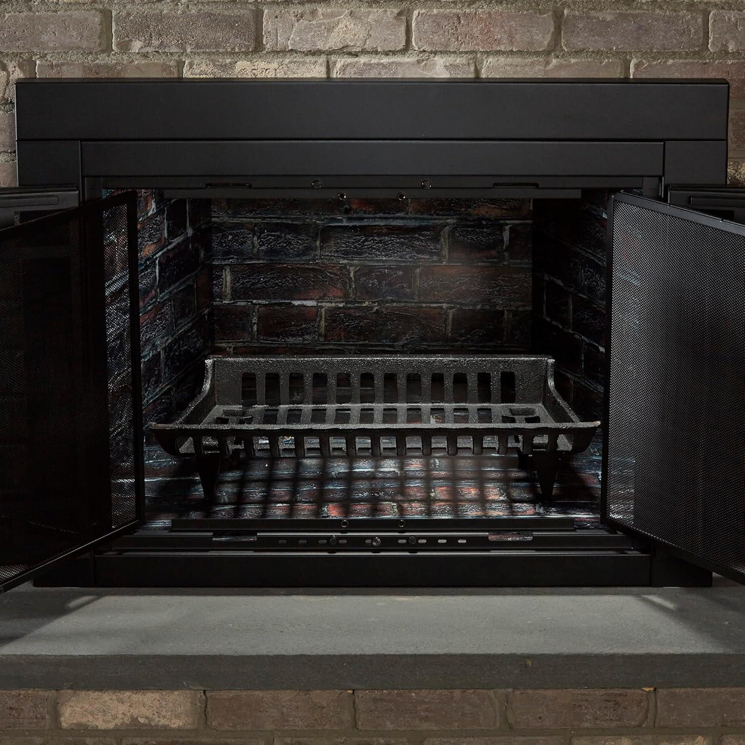 UniFlame Zero Clearance Cast Iron Stack Grate