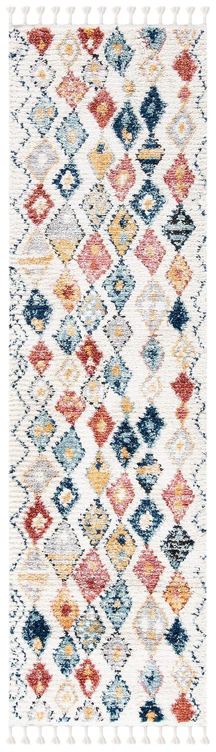 Morocco MRC924 Power Loomed Runner Rug - Ivory/Multi - 2'2"x7' - Safavieh.