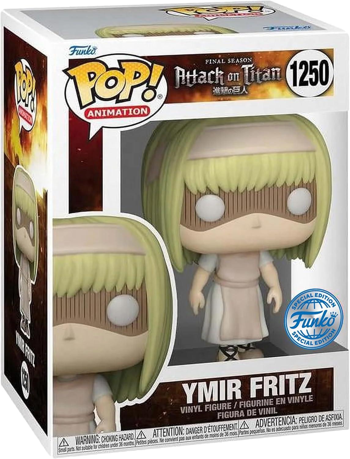 Funko Attack on Titan Final Season Exclusive Vinyl Figures, 3.75"