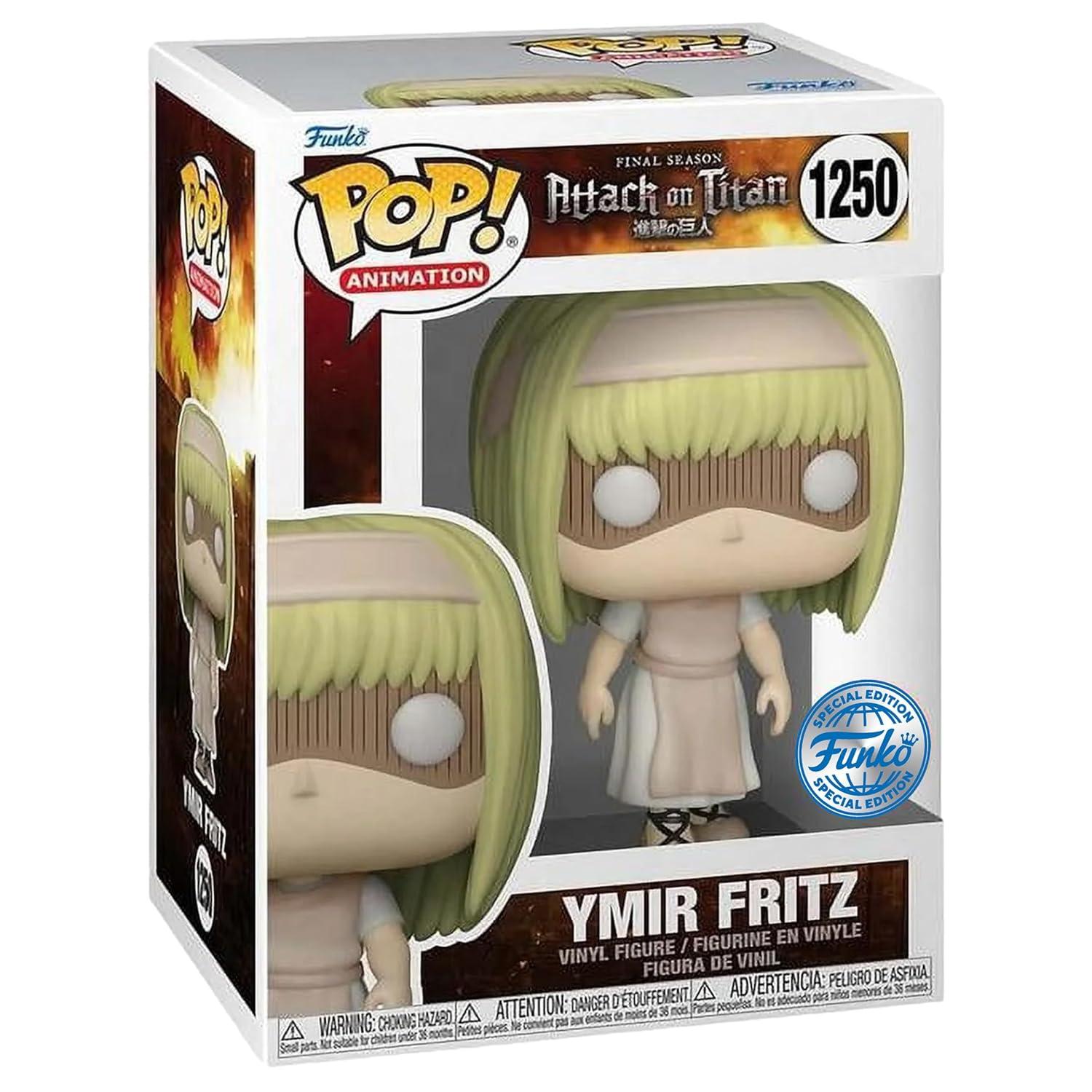 Funko Attack on Titan Final Season Exclusive Vinyl Figures, 3.75"