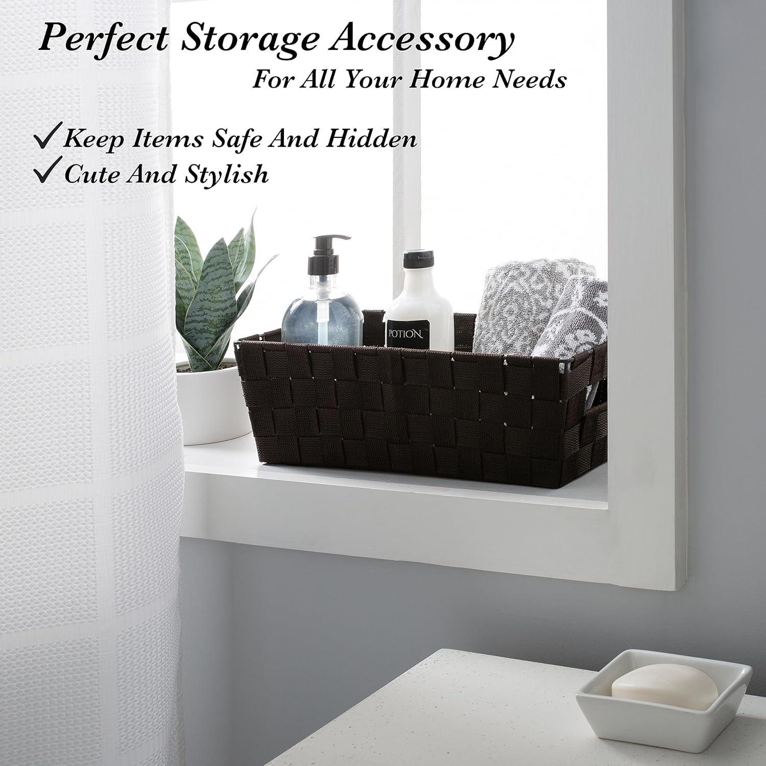 Simplify Simplify Plastic Decorative Bins