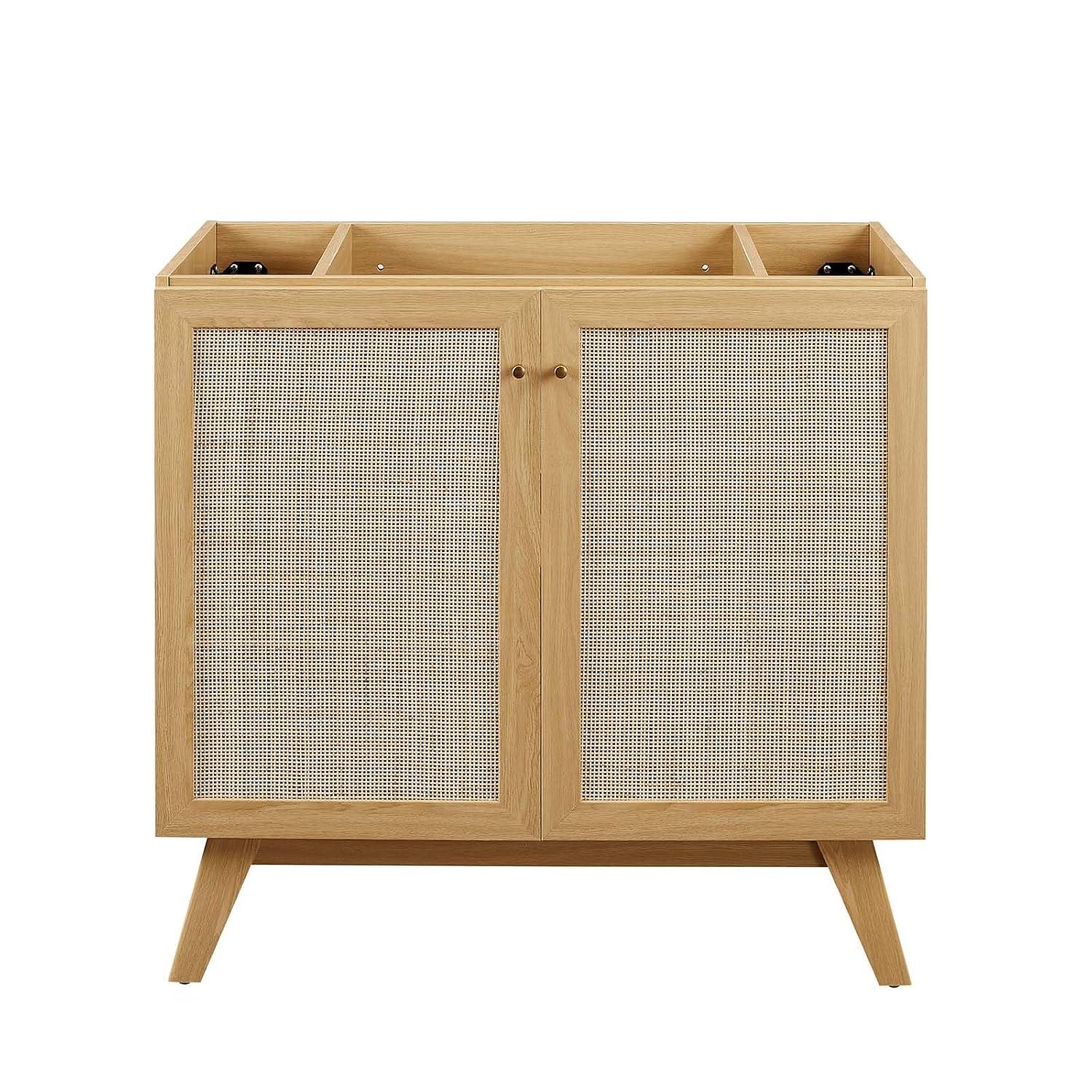 Modway Modway Soma 36'' Free Standing Single Bathroom Vanity with Manufactured Wood Top